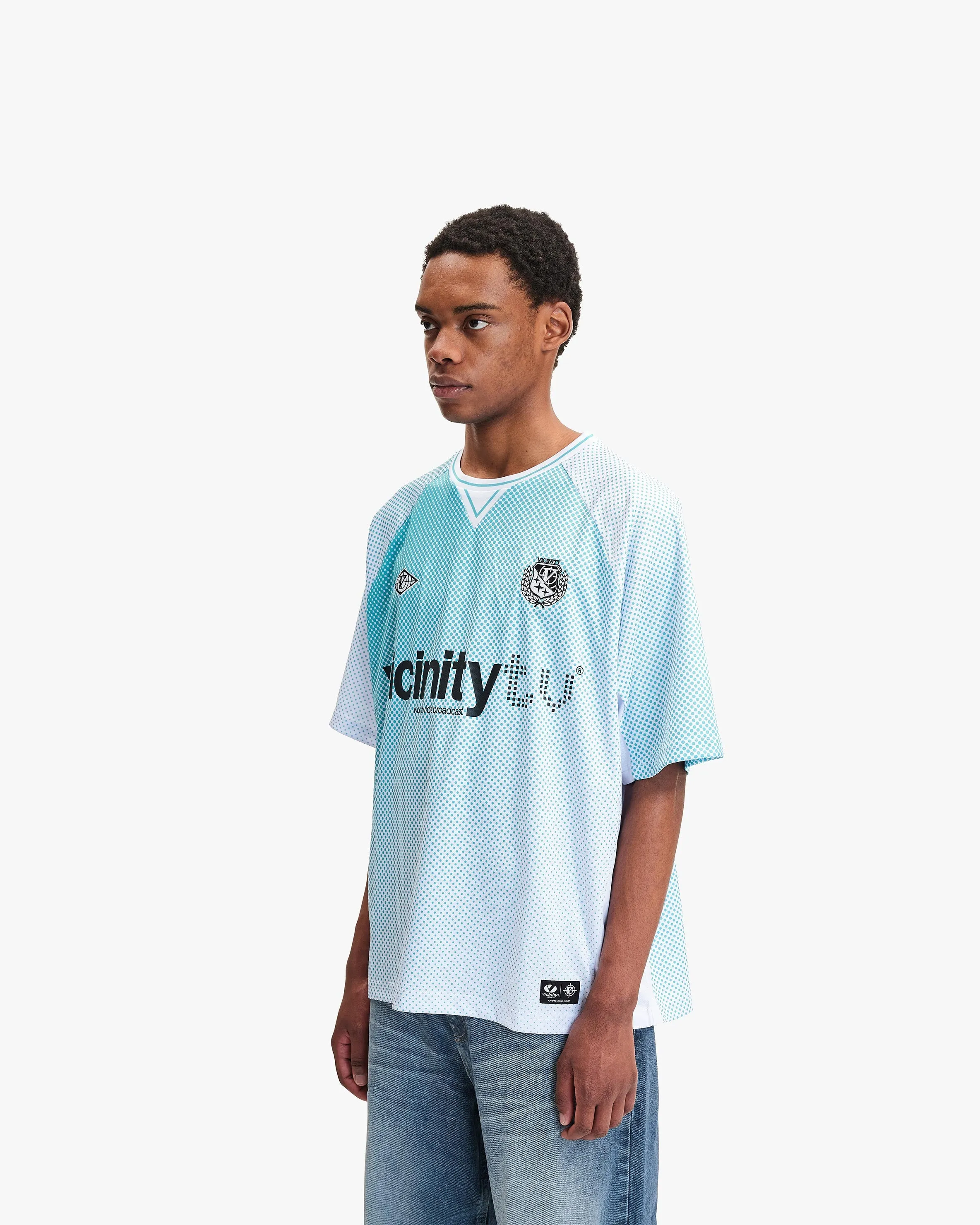 PERFORMANCE JERSEY DOTTED GREEN sold by vicinity product image thumbnail 3