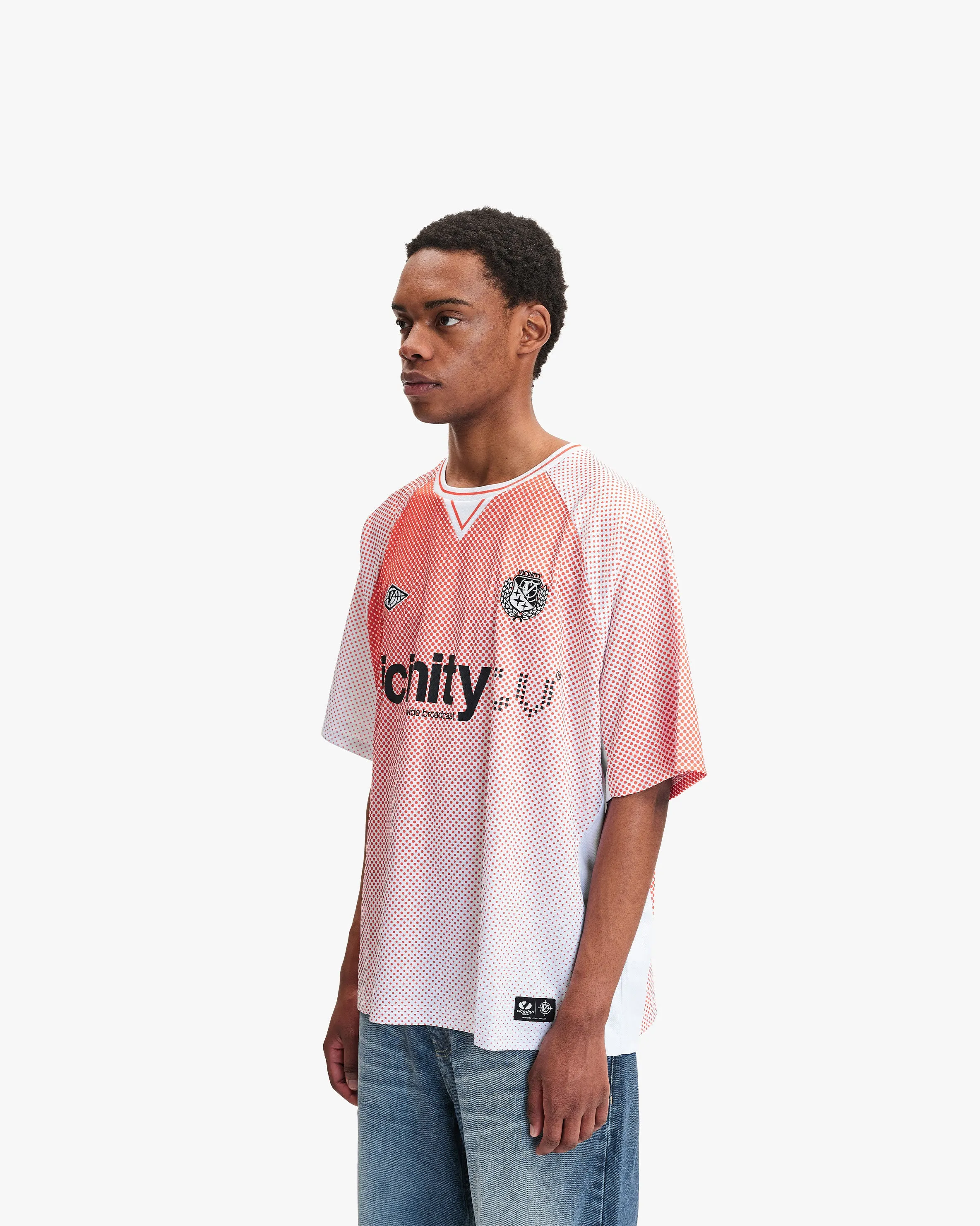 PERFORMANCE JERSEY DOTTED ORANGE sold by vicinity product image thumbnail 3