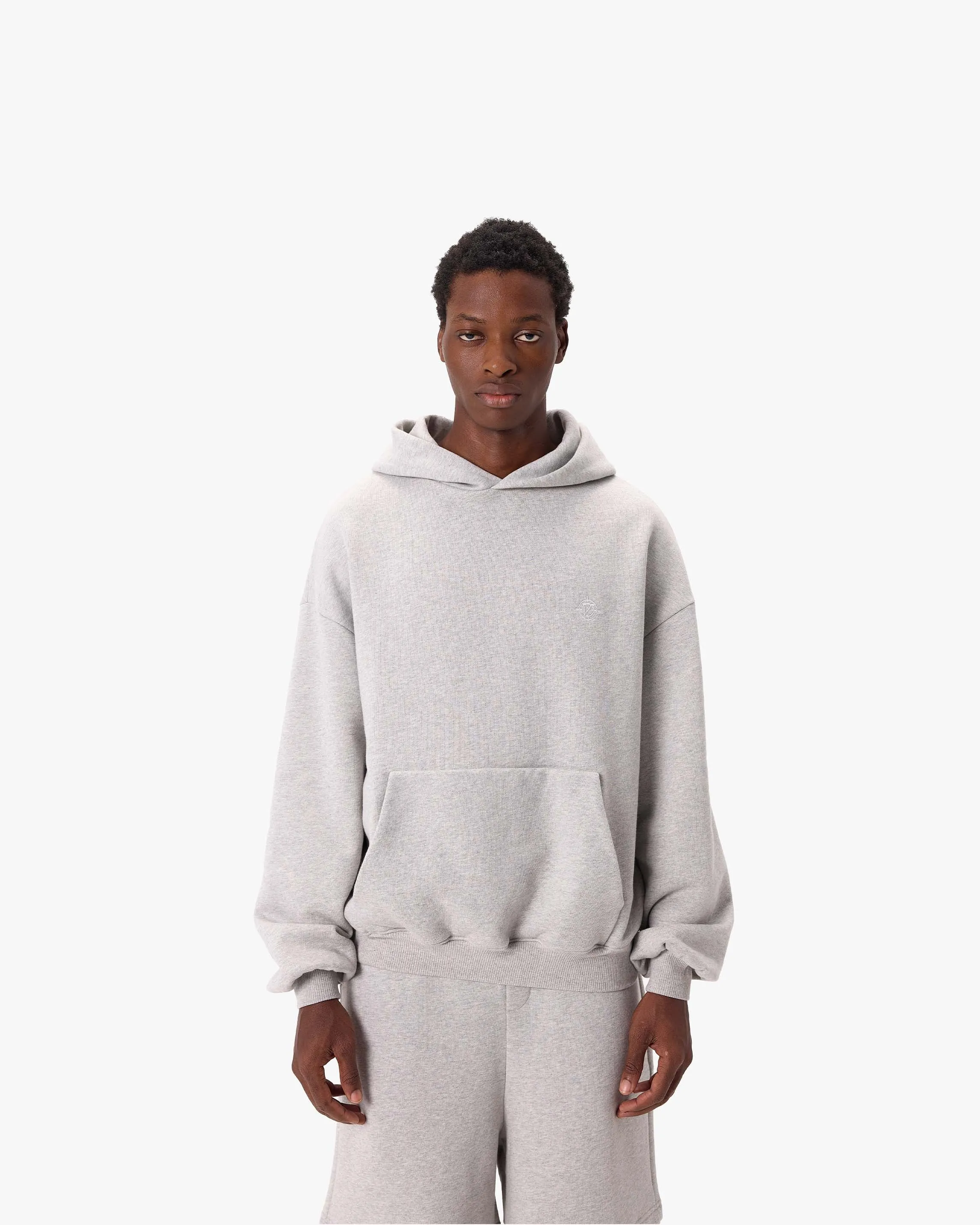 SOFTS HOODIE GREY MELANGE sold by vicinity product image thumbnail 2