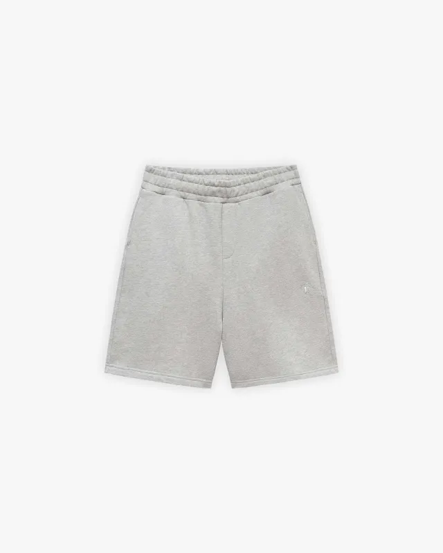 SOFTS SHORTS GREY MELANGE made by vicinity