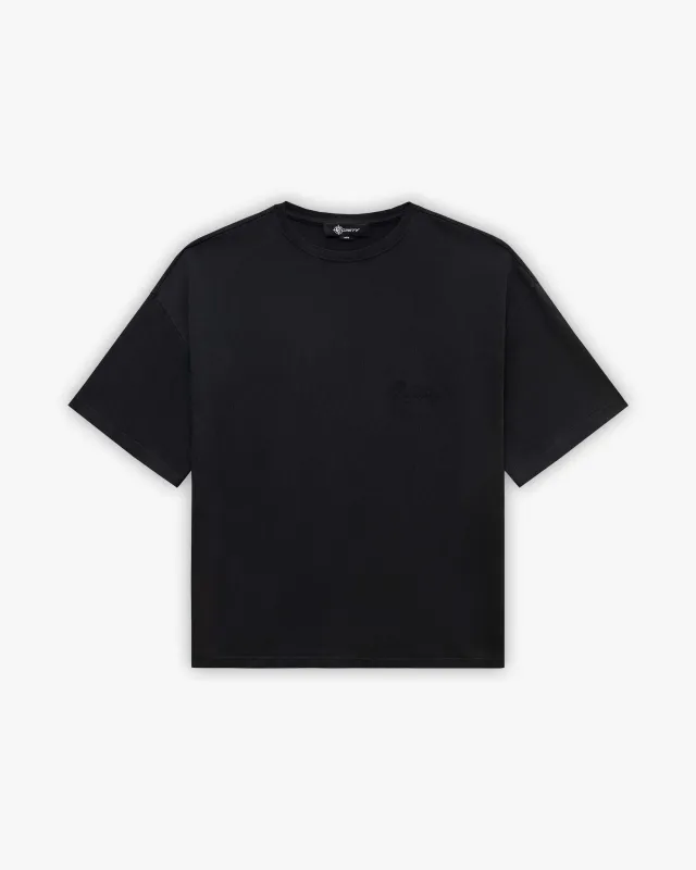 ORNAMENT TEE VINTAGE BLACK sold by vicinity