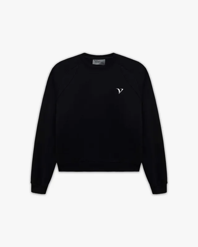 ACTIVEWEAR SWEATER BLACK sold by vicinity