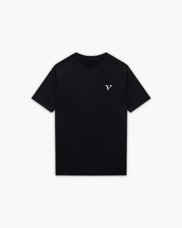 ACTIVEWEAR COMPRESSION TEE BLACK sold by vicinity
