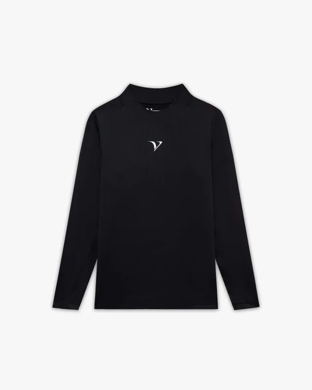 ACTIVEWEAR COMPRESSION LONGSLEEVE BLACK sold by vicinity