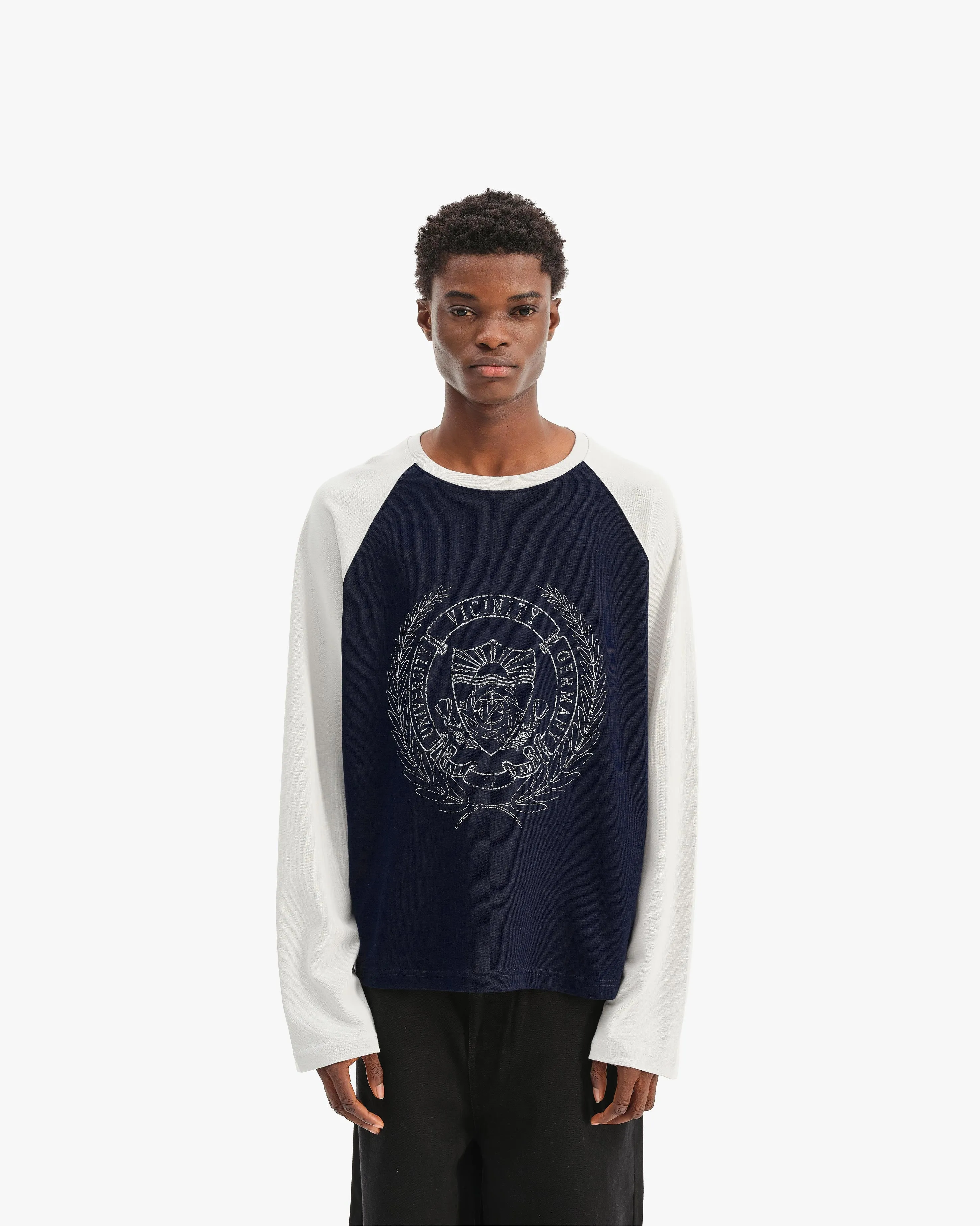 HALL OF FAME LONGSLEEVE BLUE/GREY sold by vicinity product image thumbnail 2