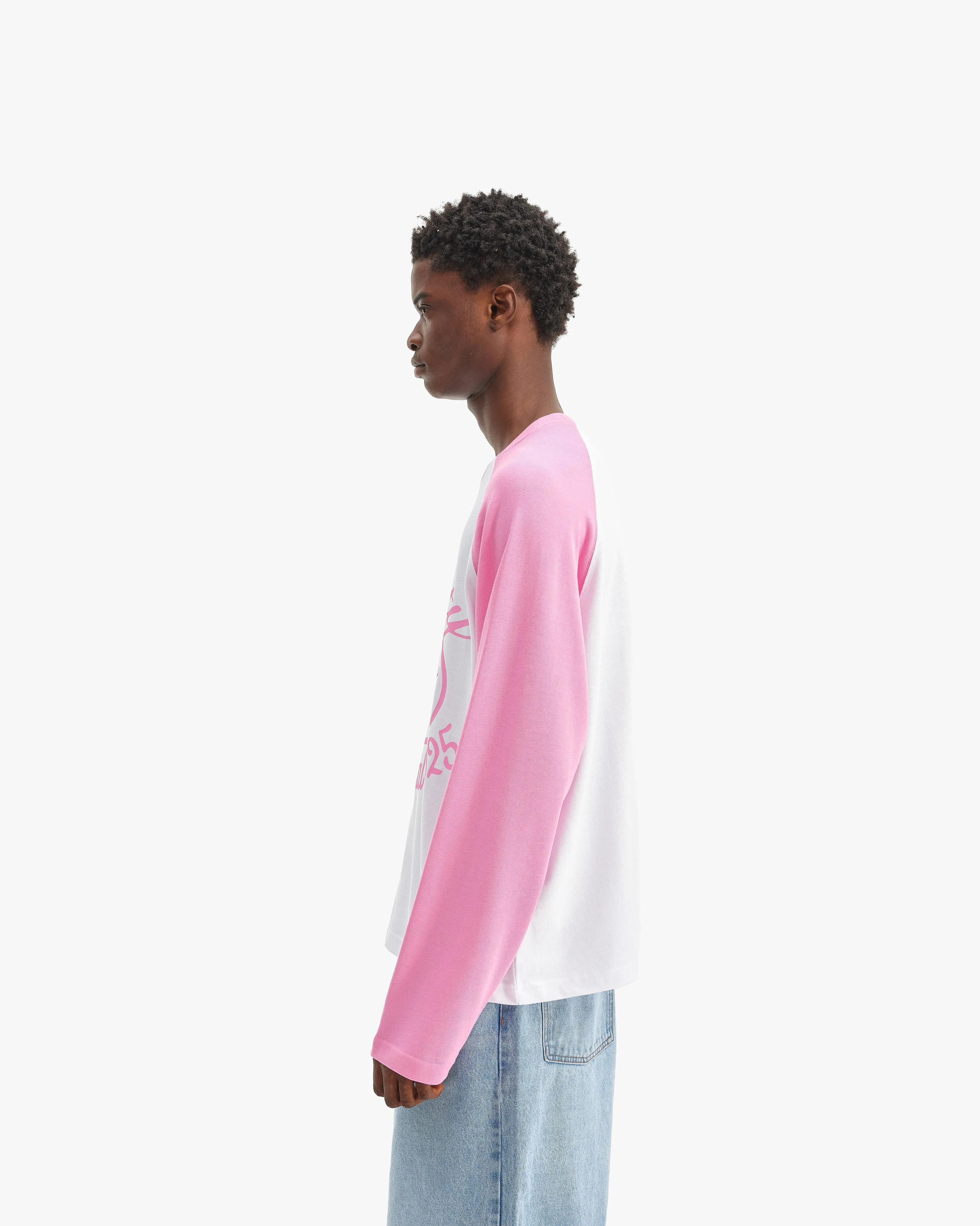 INTERNATIONAL LONGSLEEVE WHITE/PINK sold by vicinity product image thumbnail 4