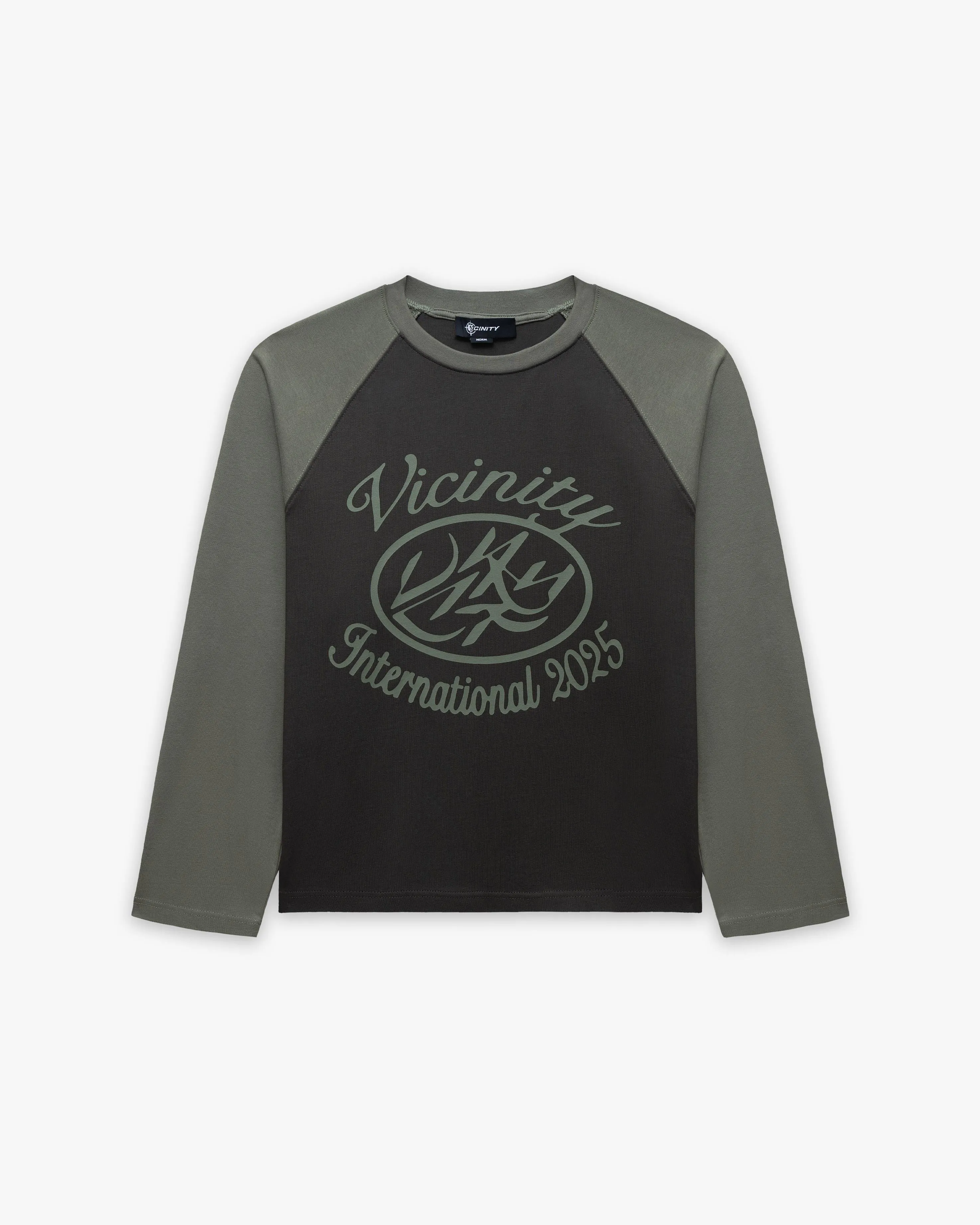 INTERNATIONAL LONGSLEEVE GREEN sold by vicinity
