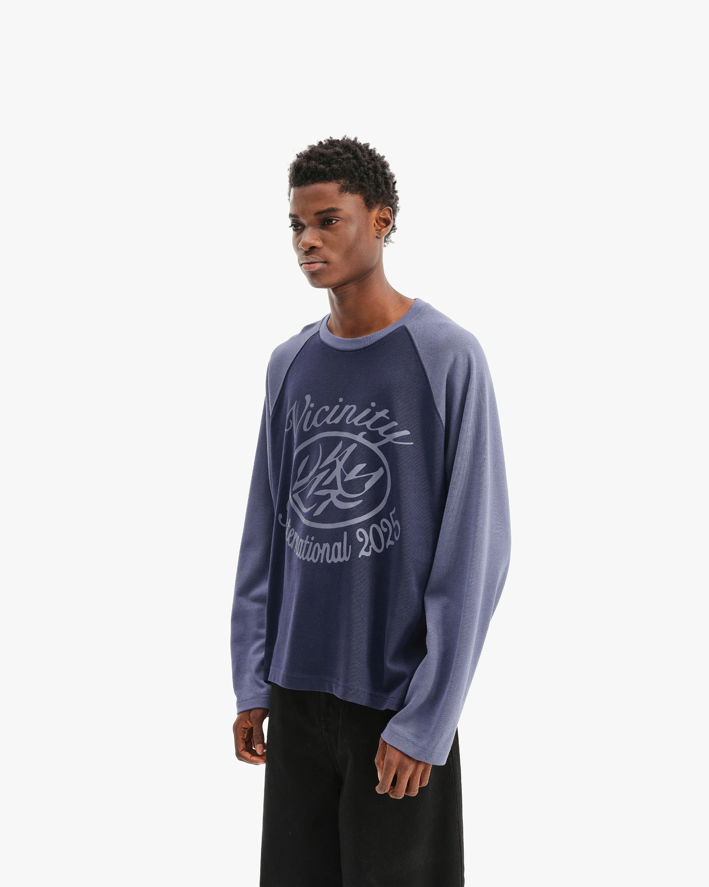 INTERNATIONAL LONGSLEEVE BLUE sold by vicinity product image thumbnail 3