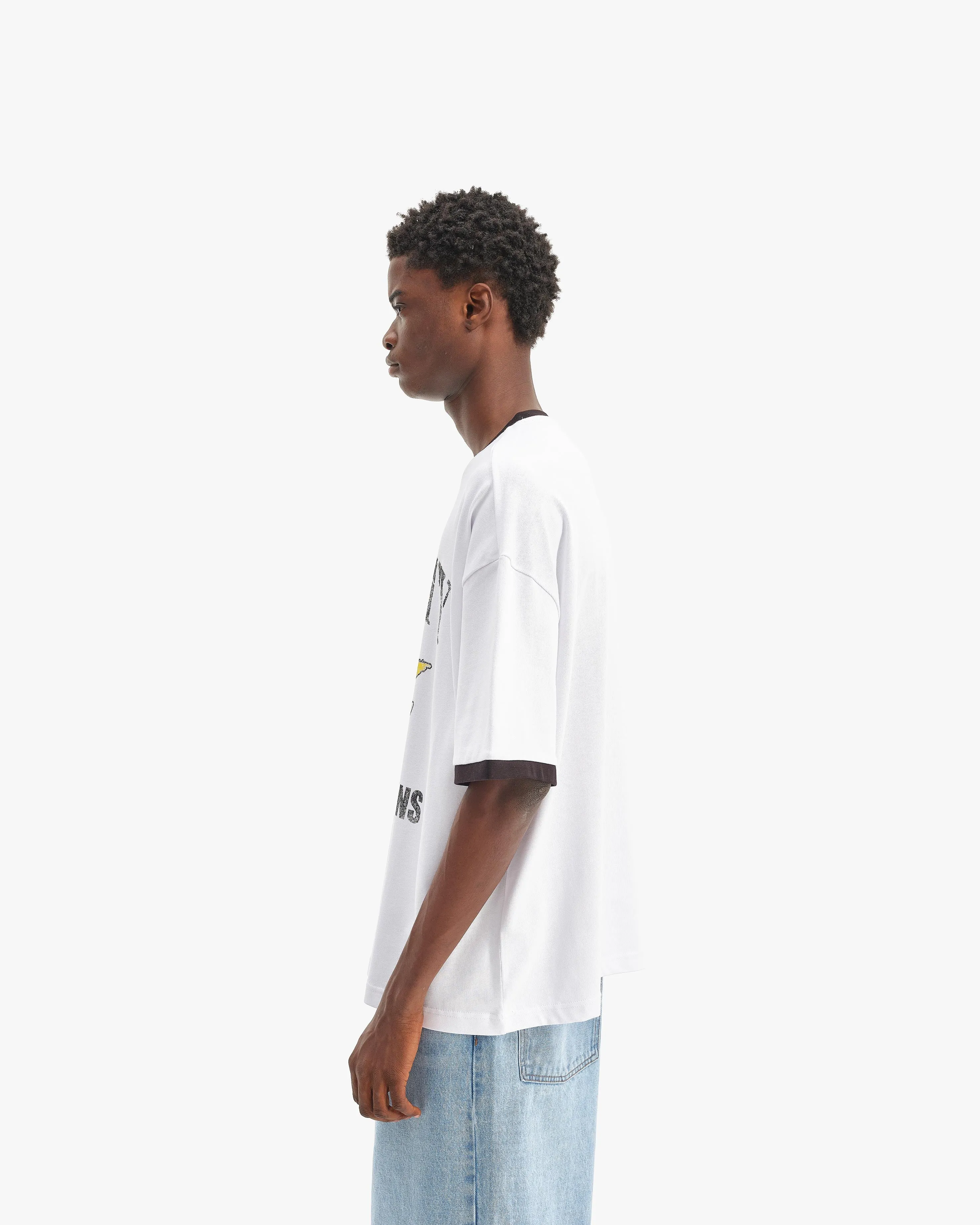 BLONDE AMBITIONS TEE WHITE sold by vicinity product image thumbnail 4