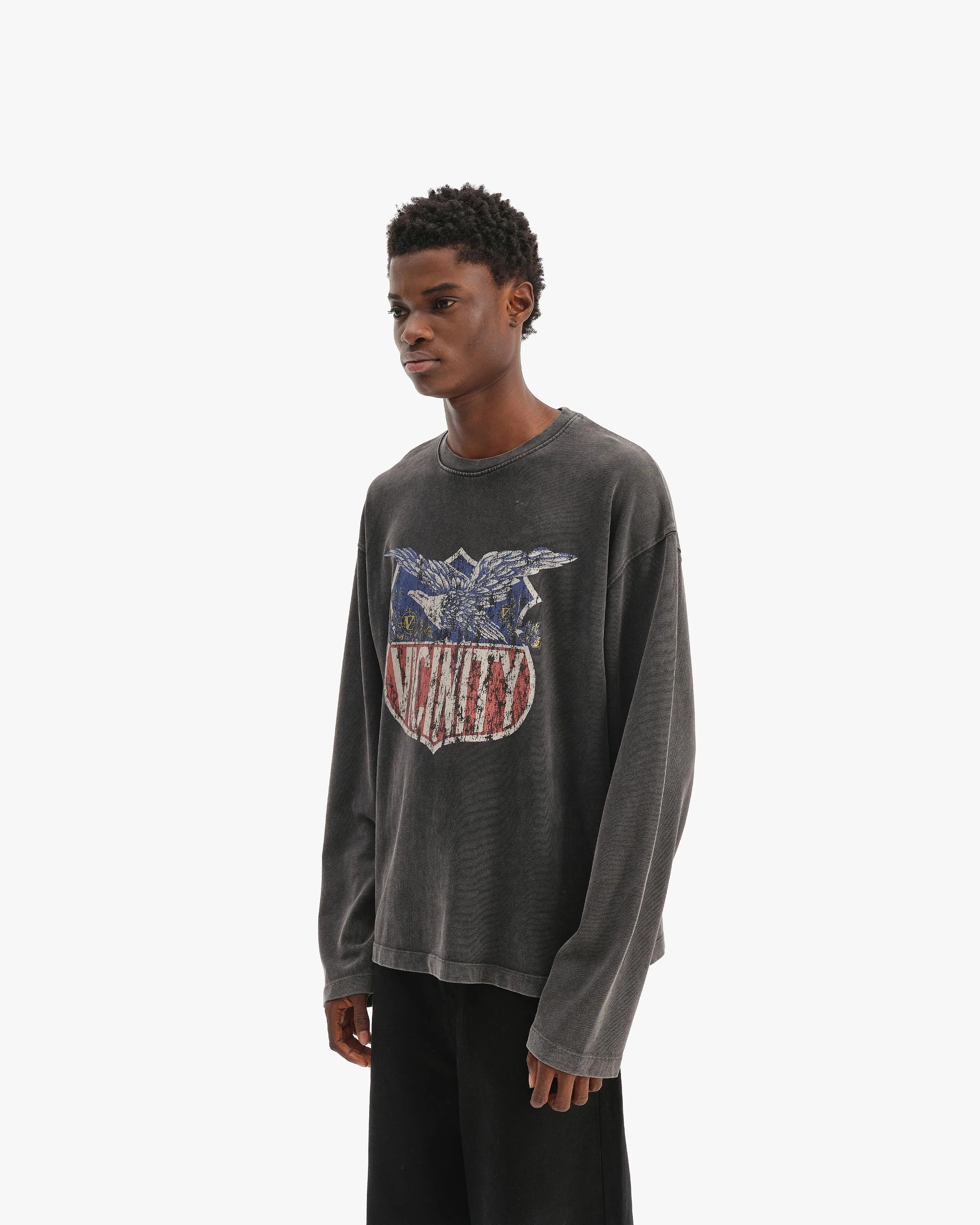 ROUTE VICINITY LONGSLEEVE VINTAGE BLACK sold by vicinity product image thumbnail 3