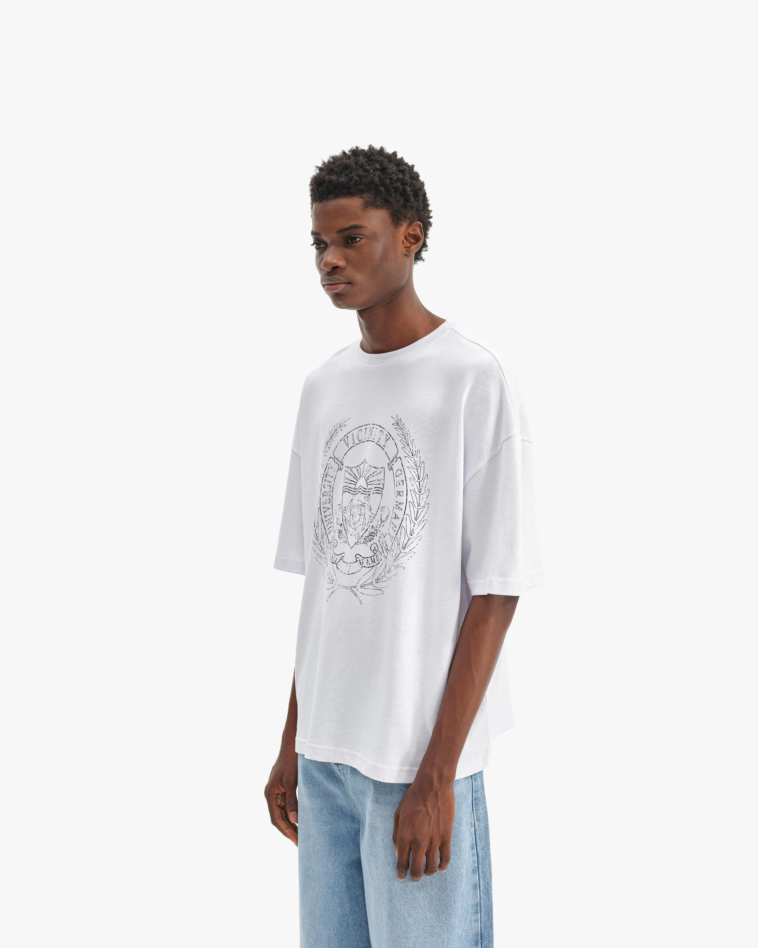 HALL OF FAME TEE WHITE sold by vicinity product image thumbnail 3