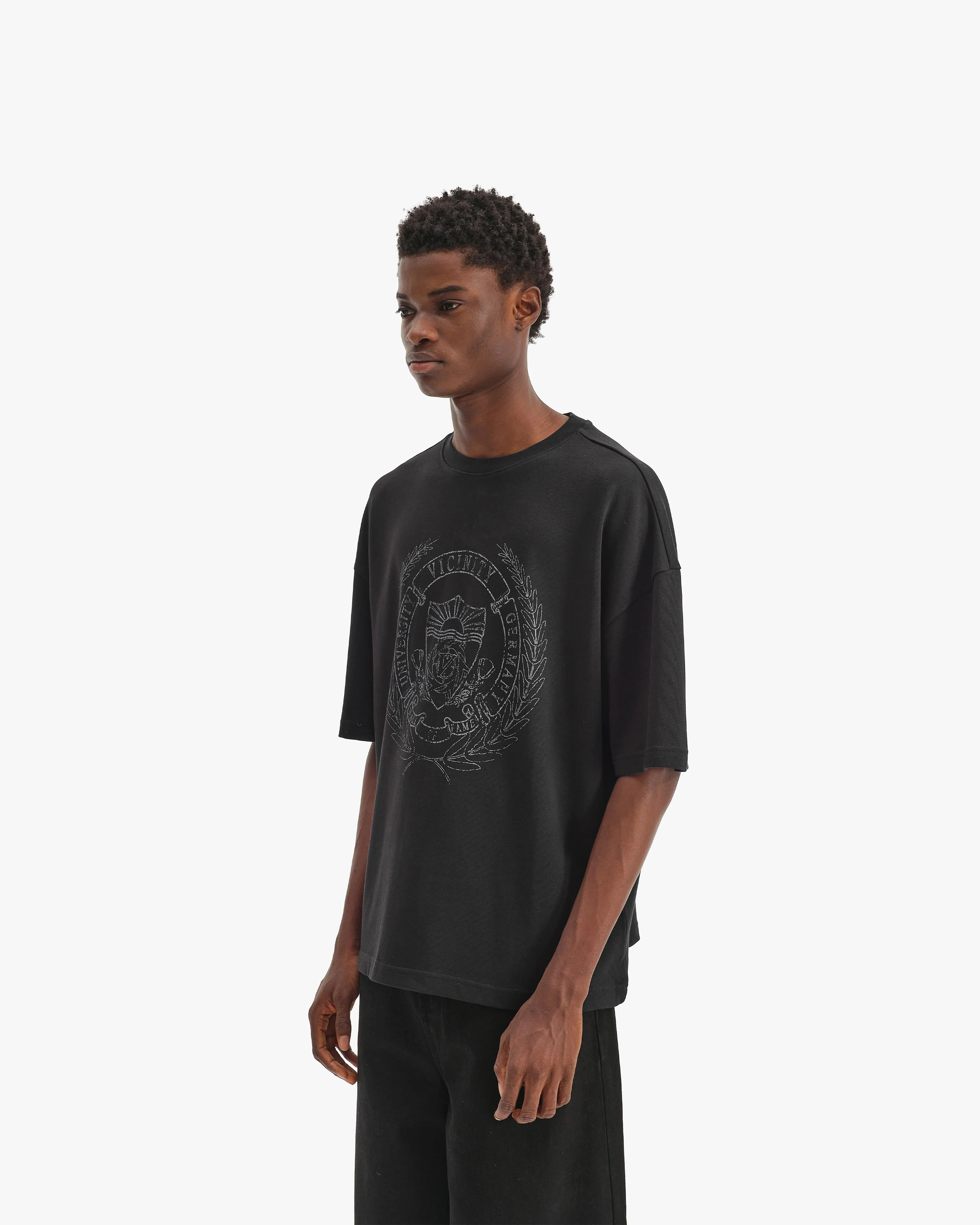 HALL OF FAME TEE BLACK sold by vicinity product image thumbnail 3