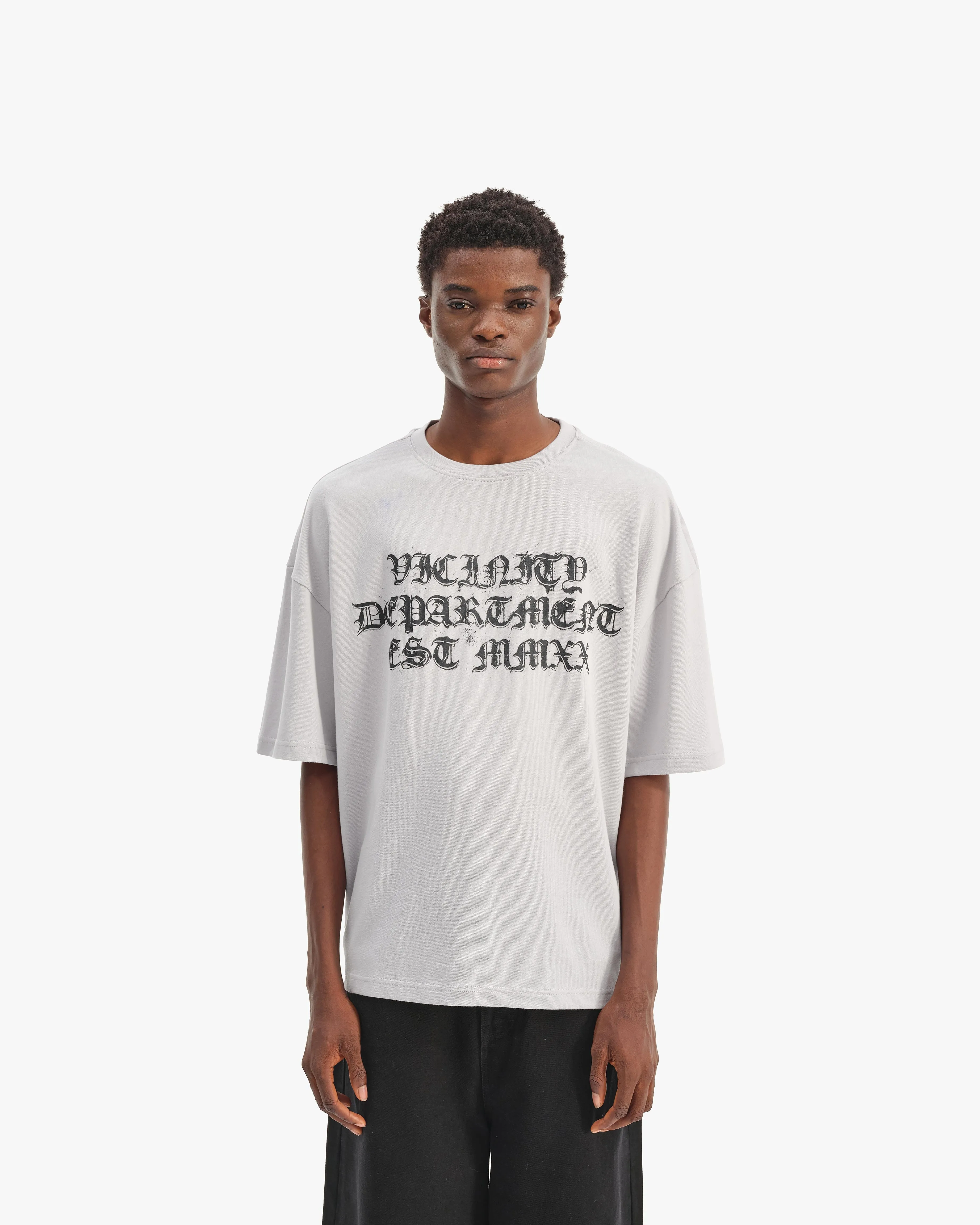GOTH DEPT TEE GREY sold by vicinity product image thumbnail 2