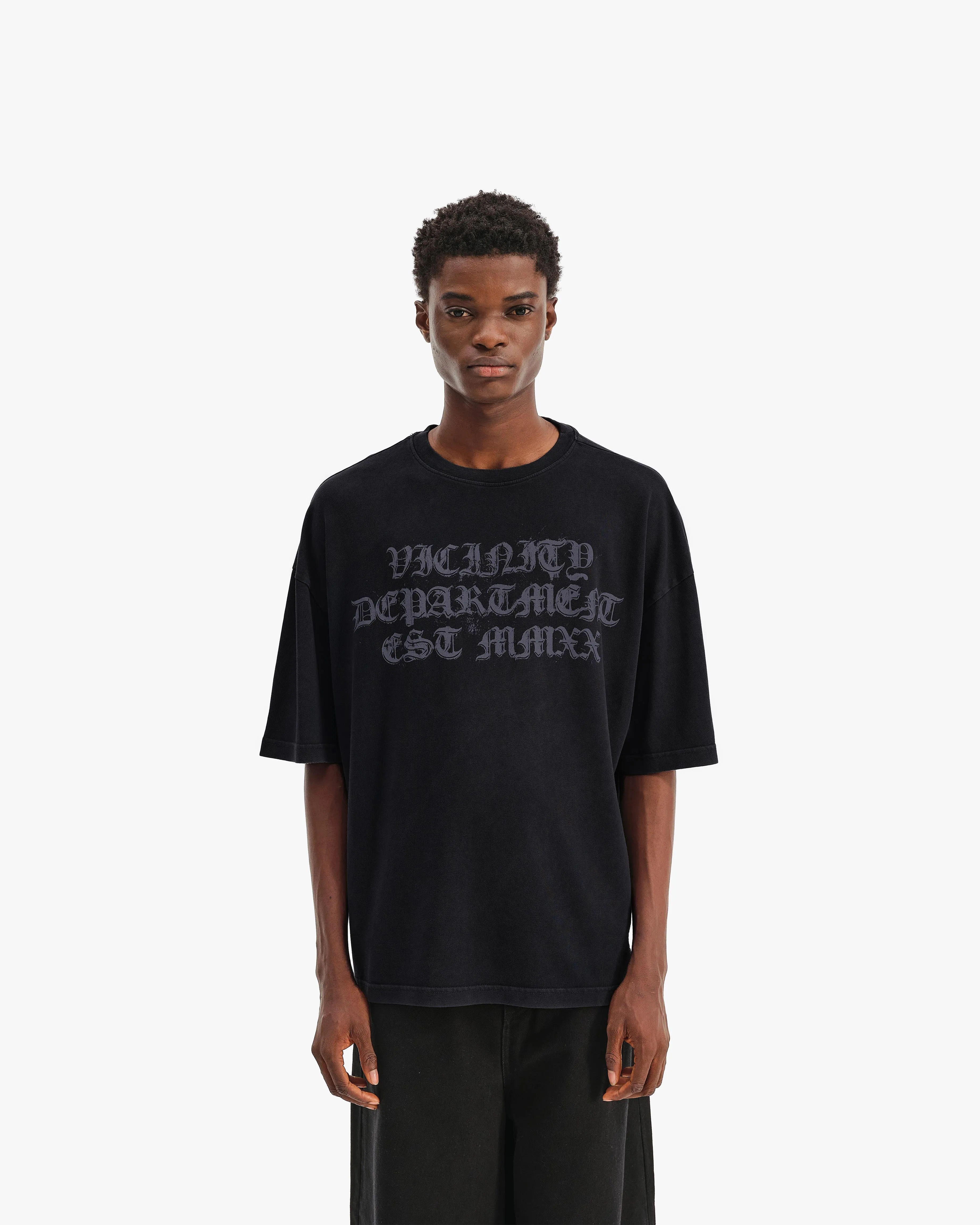 GOTH DEPT TEE VINTAGE BLACK sold by vicinity product image thumbnail 2
