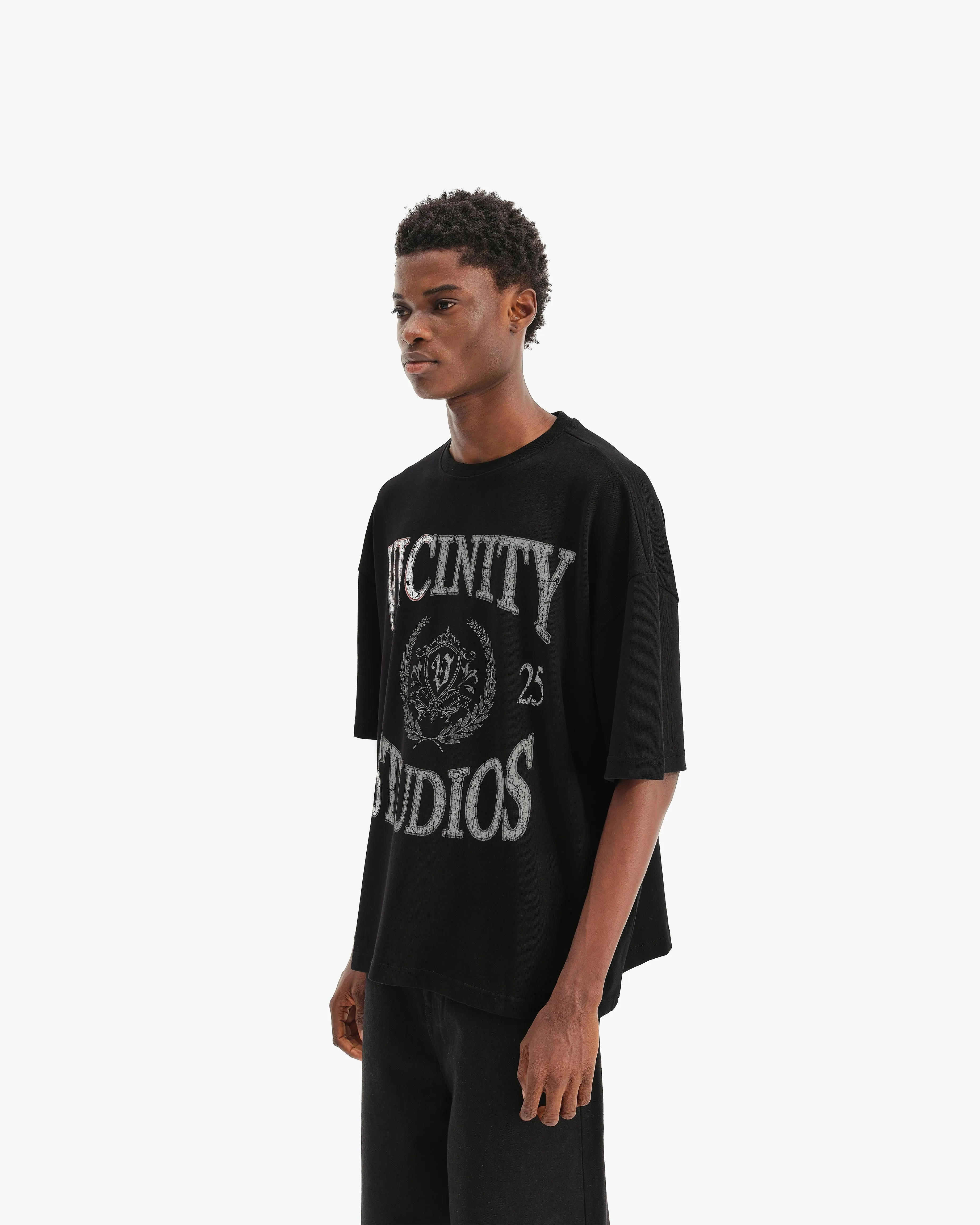 VICINITY PRESTIGE TEE BLACK sold by vicinity product image thumbnail 3