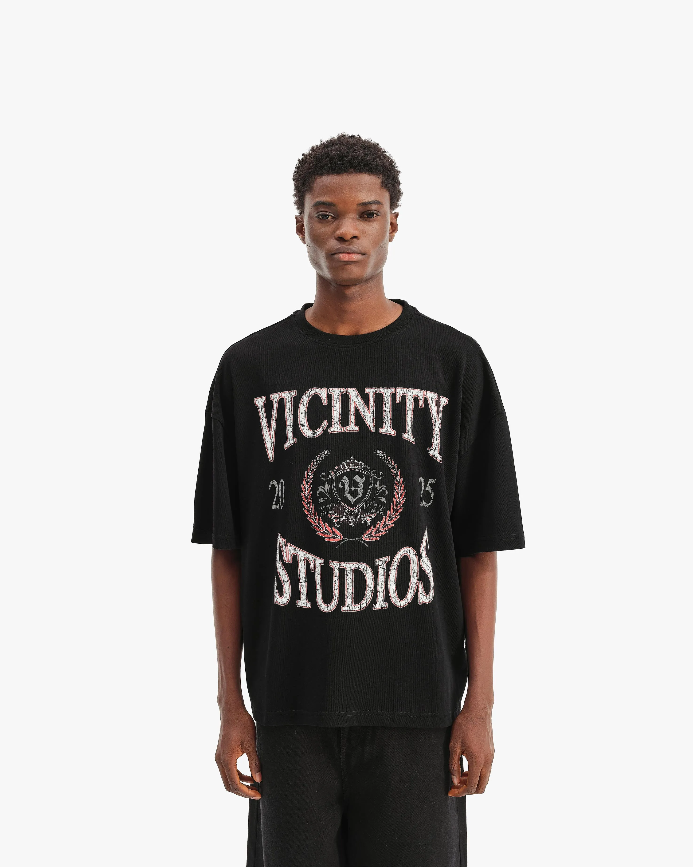 VICINITY PRESTIGE TEE BLACK sold by vicinity product image thumbnail 2