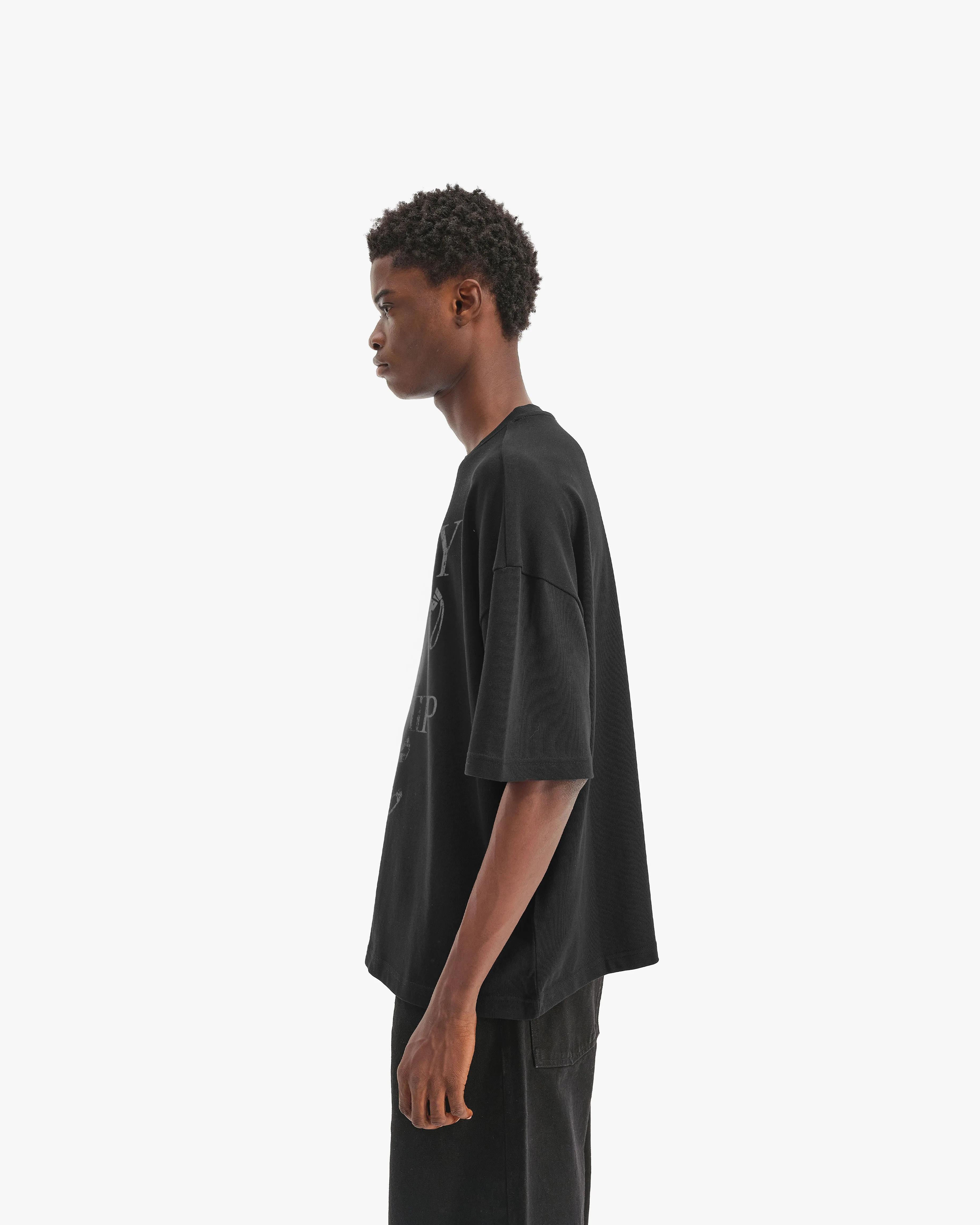 POLO CLUB TEE BLACK sold by vicinity product image thumbnail 4