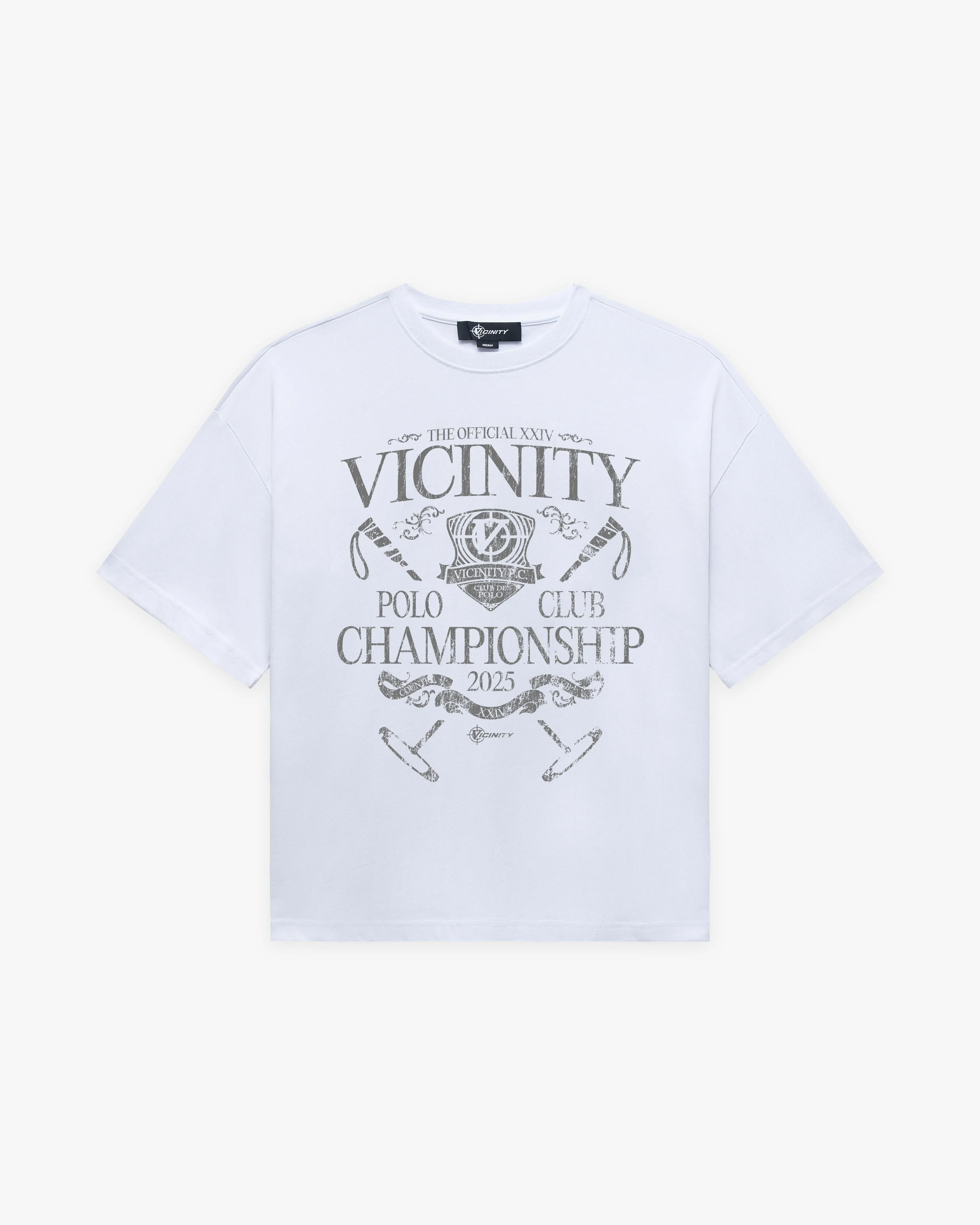 POLO CLUB TEE WHITE sold by vicinity