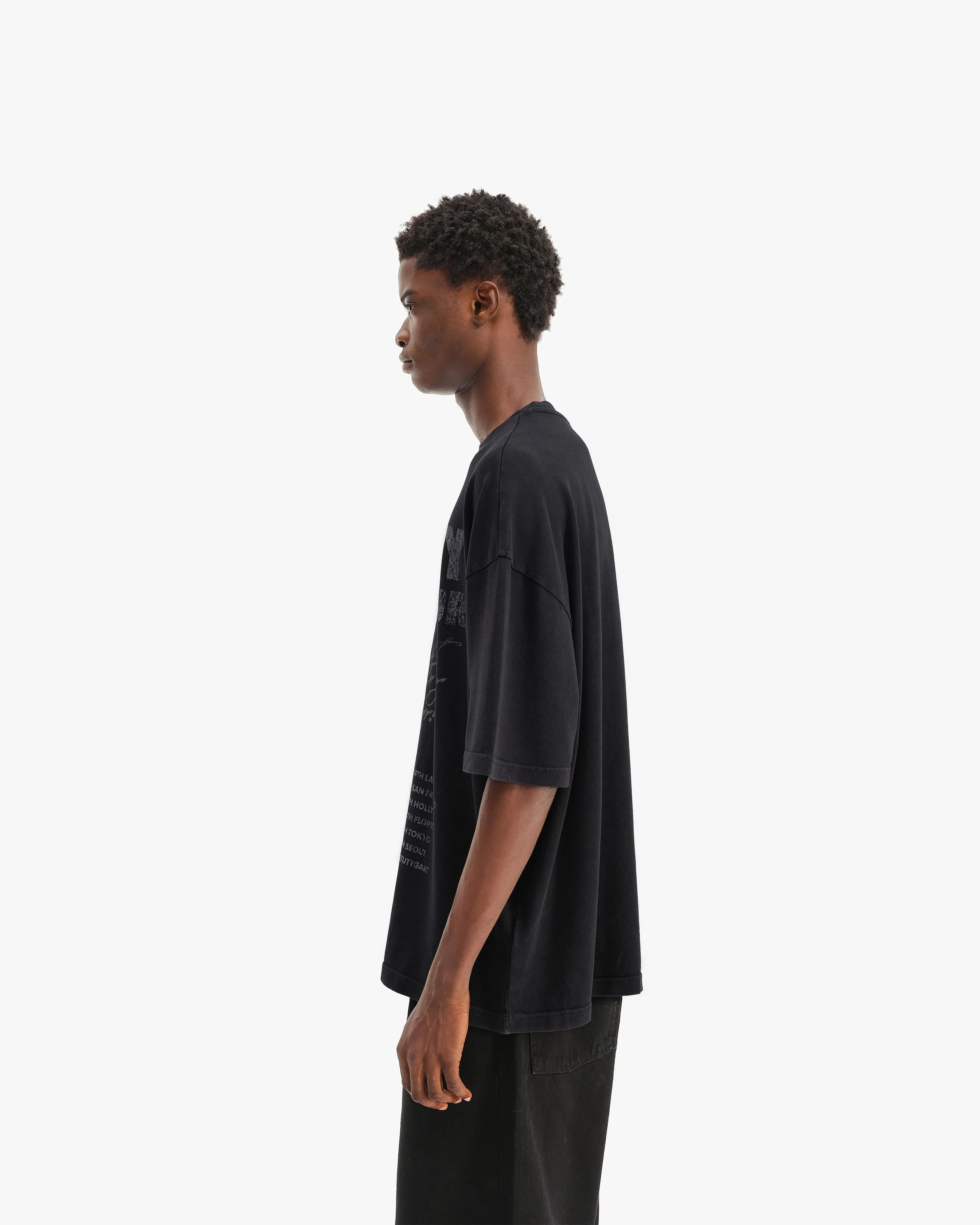 WORLD TOUR TEE VINTAGE BLACK sold by vicinity product image thumbnail 4