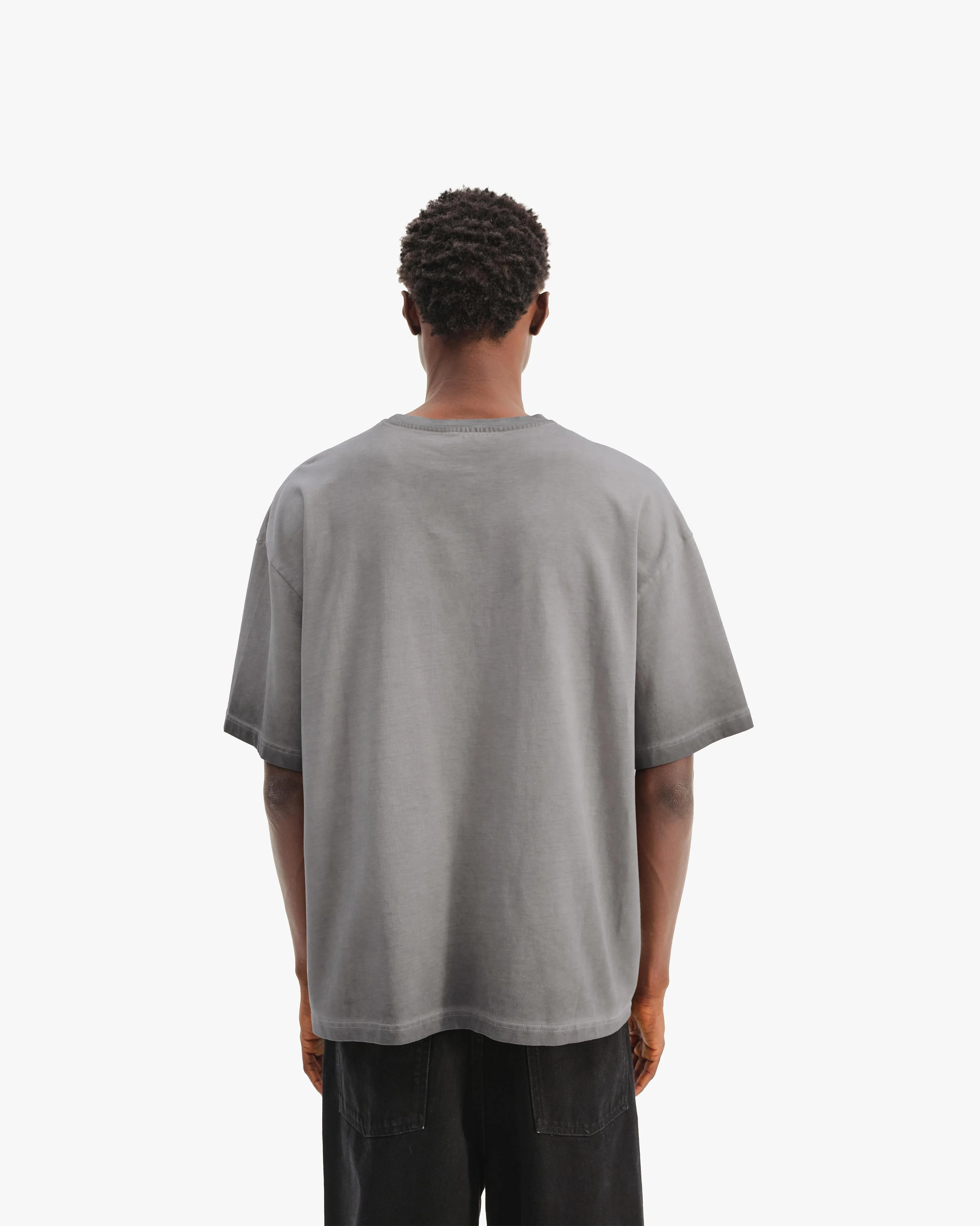 INITIALS TEE DARK GREY sold by vicinity product image thumbnail 5