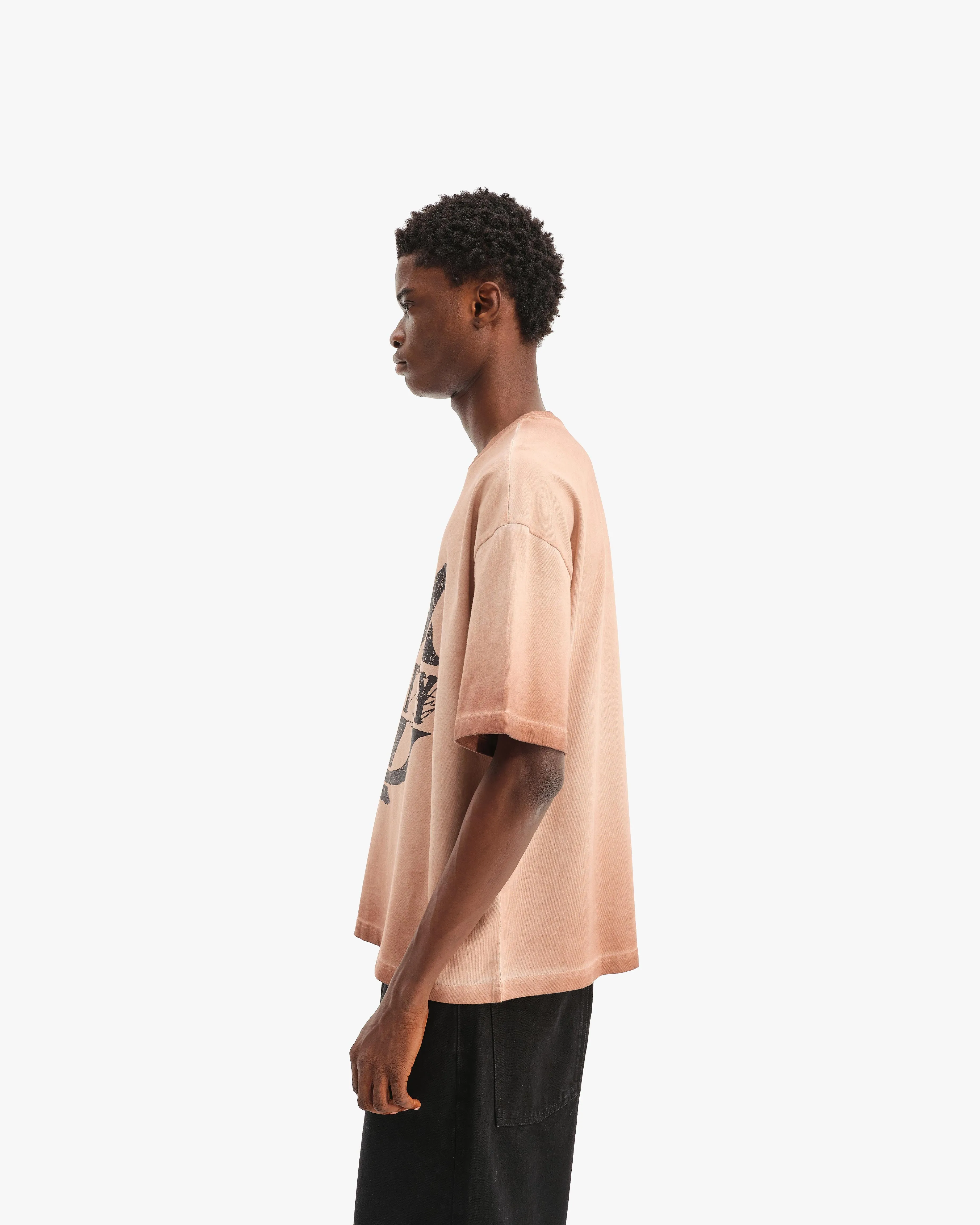 INITIALS TEE BROWN sold by vicinity product image thumbnail 4