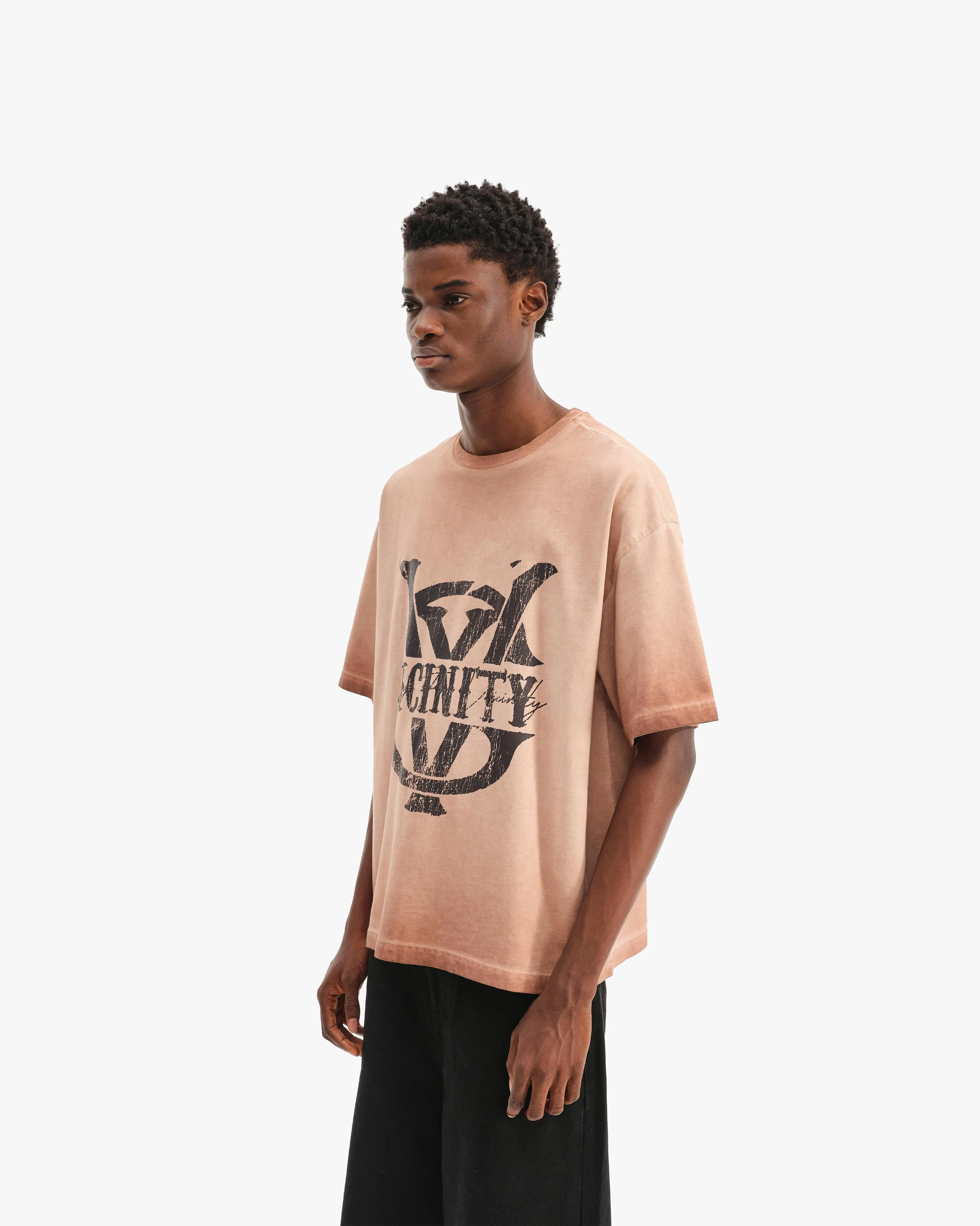 INITIALS TEE BROWN sold by vicinity product image thumbnail 3