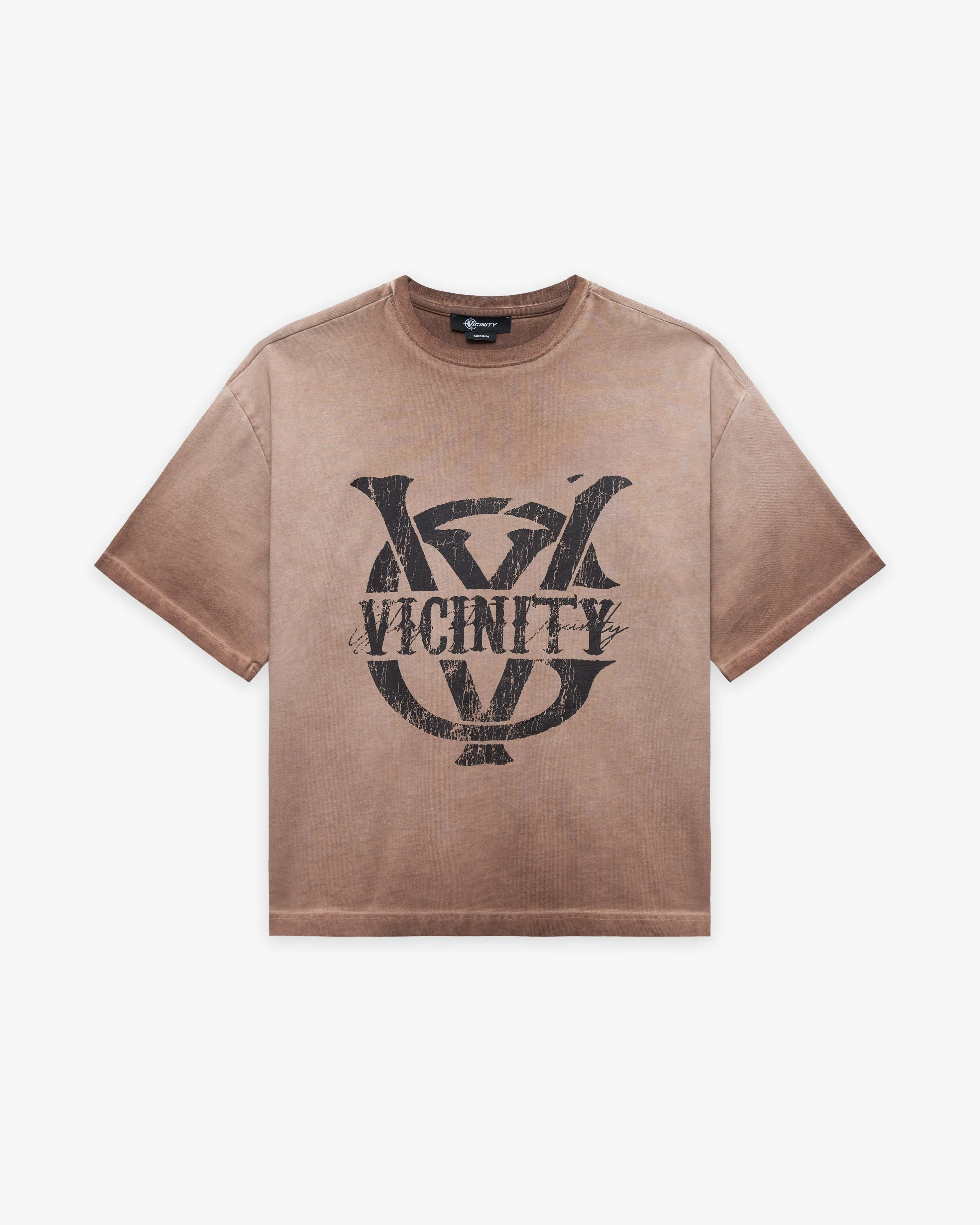 INITIALS TEE BROWN sold by vicinity