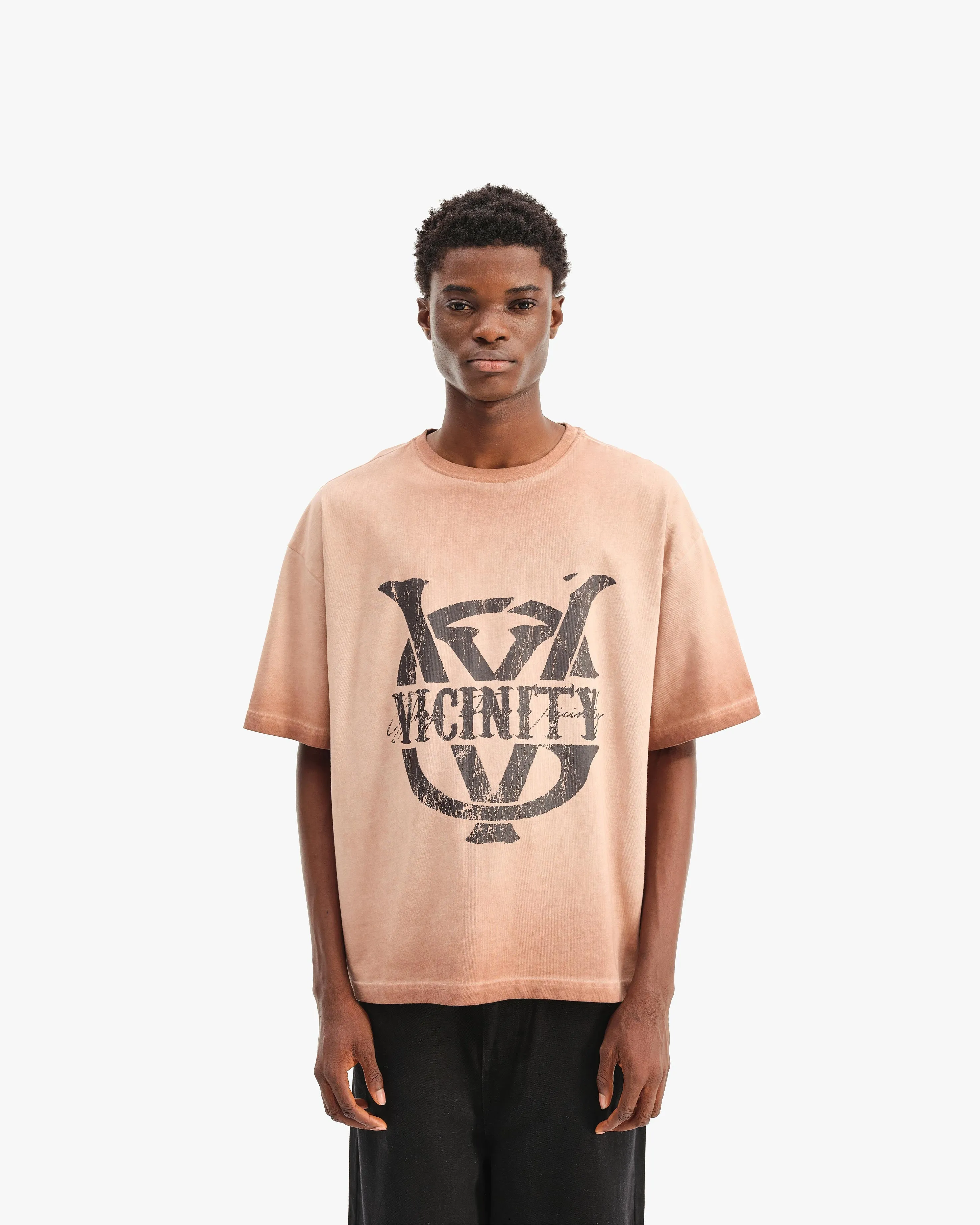 INITIALS TEE BROWN sold by vicinity product image thumbnail 2