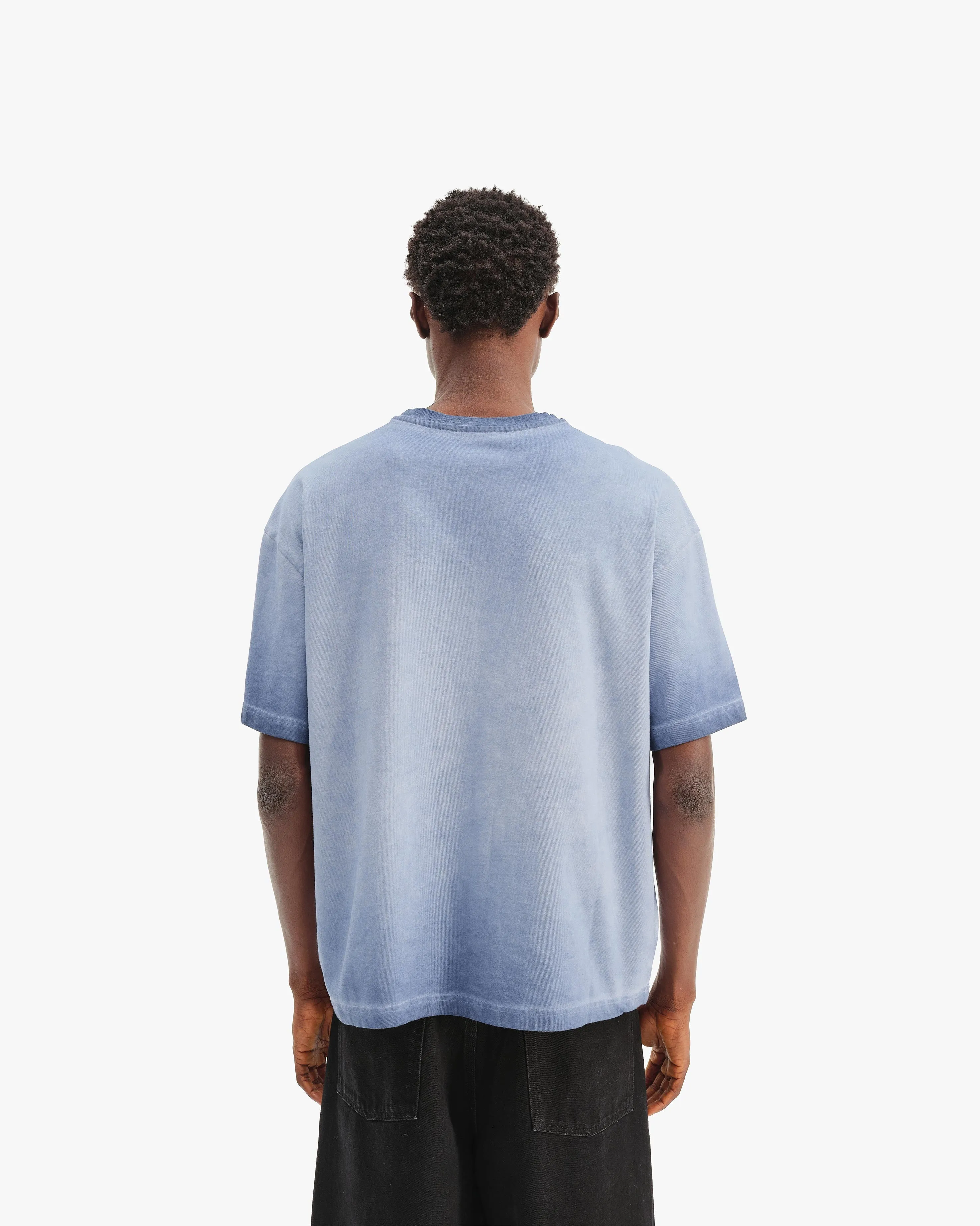 INITIALS TEE BLUE sold by vicinity product image thumbnail 5