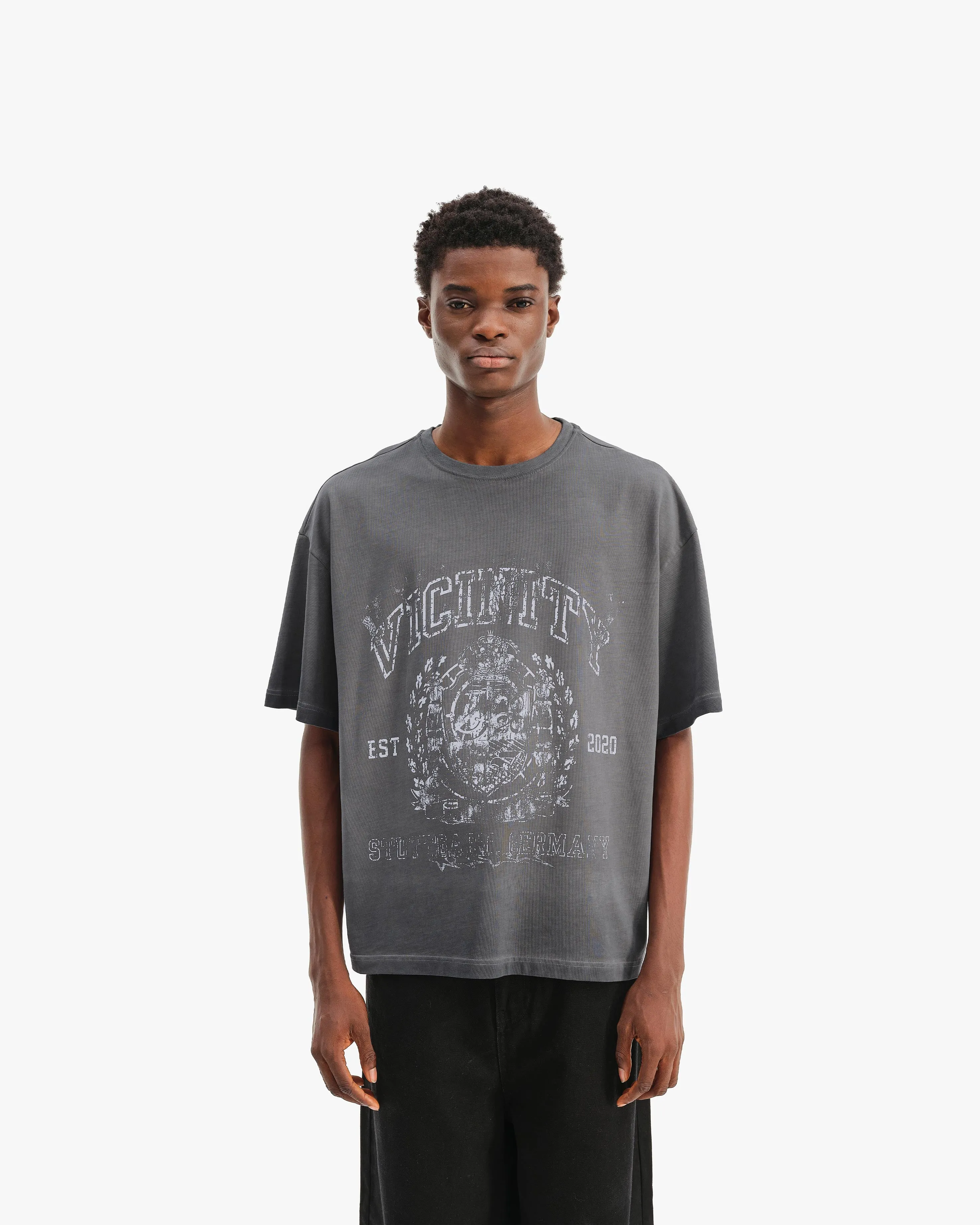 EMBLEM TEE ANTHRACITE sold by vicinity product image thumbnail 2
