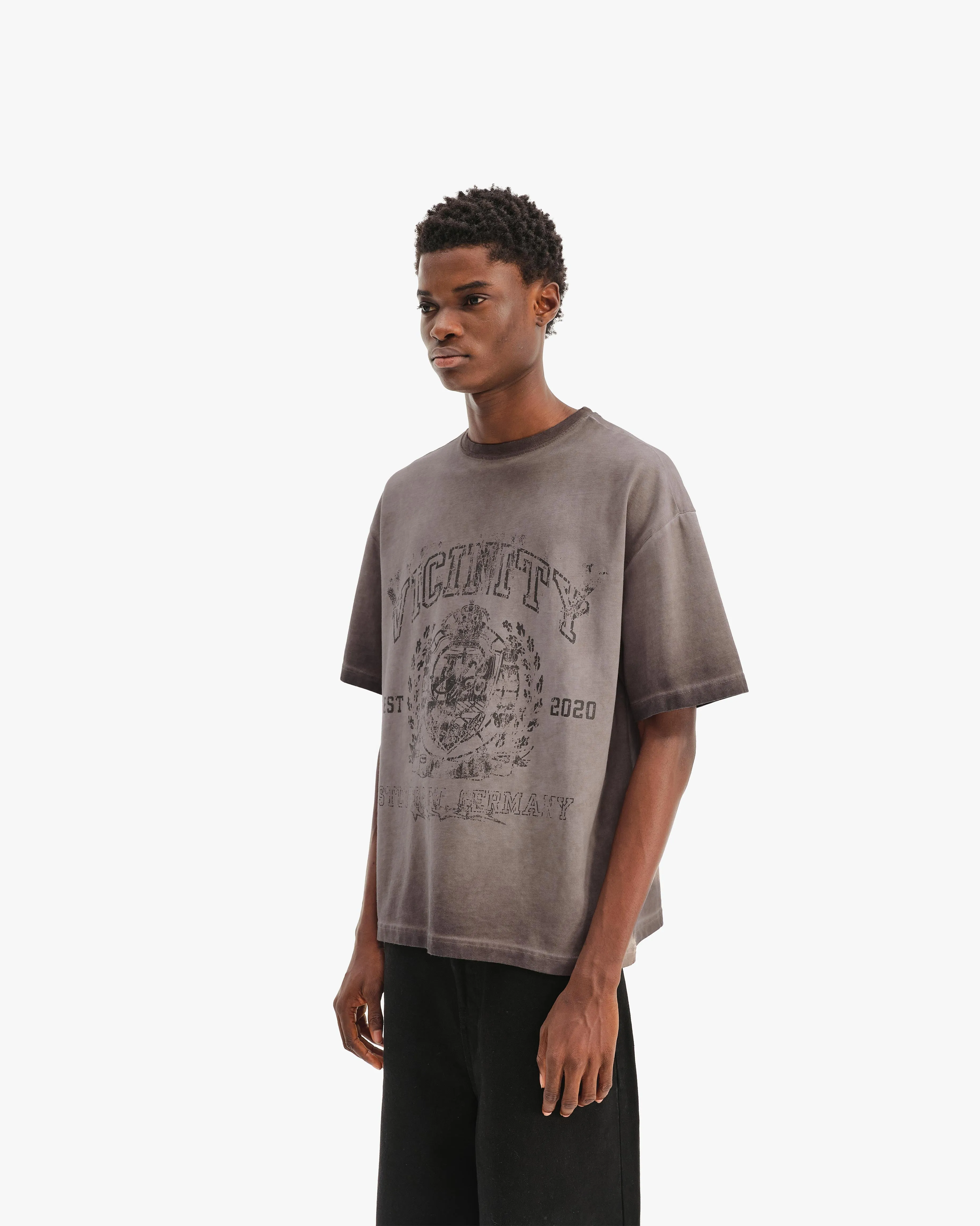 EMBLEM TEE BROWN sold by vicinity product image thumbnail 3