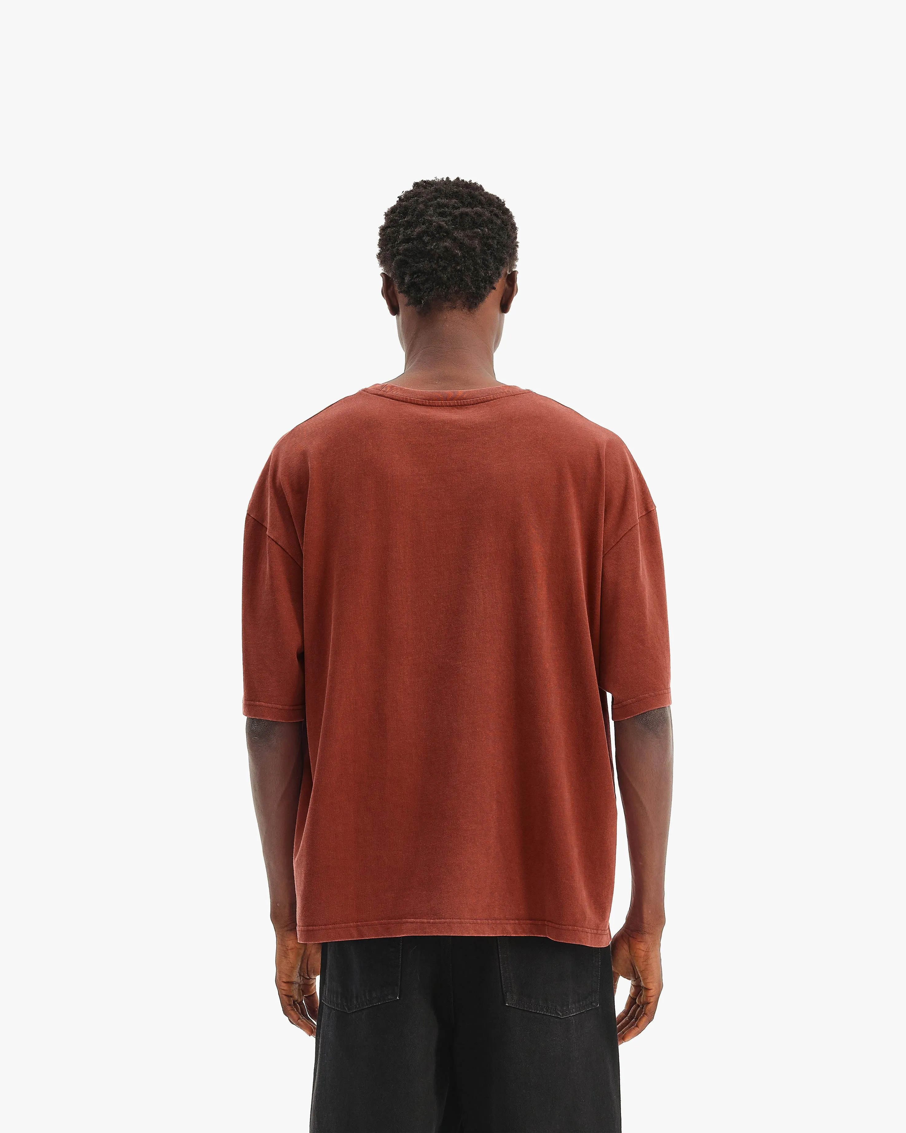 PASSPORT TEE WASHED RED sold by vicinity product image thumbnail 5
