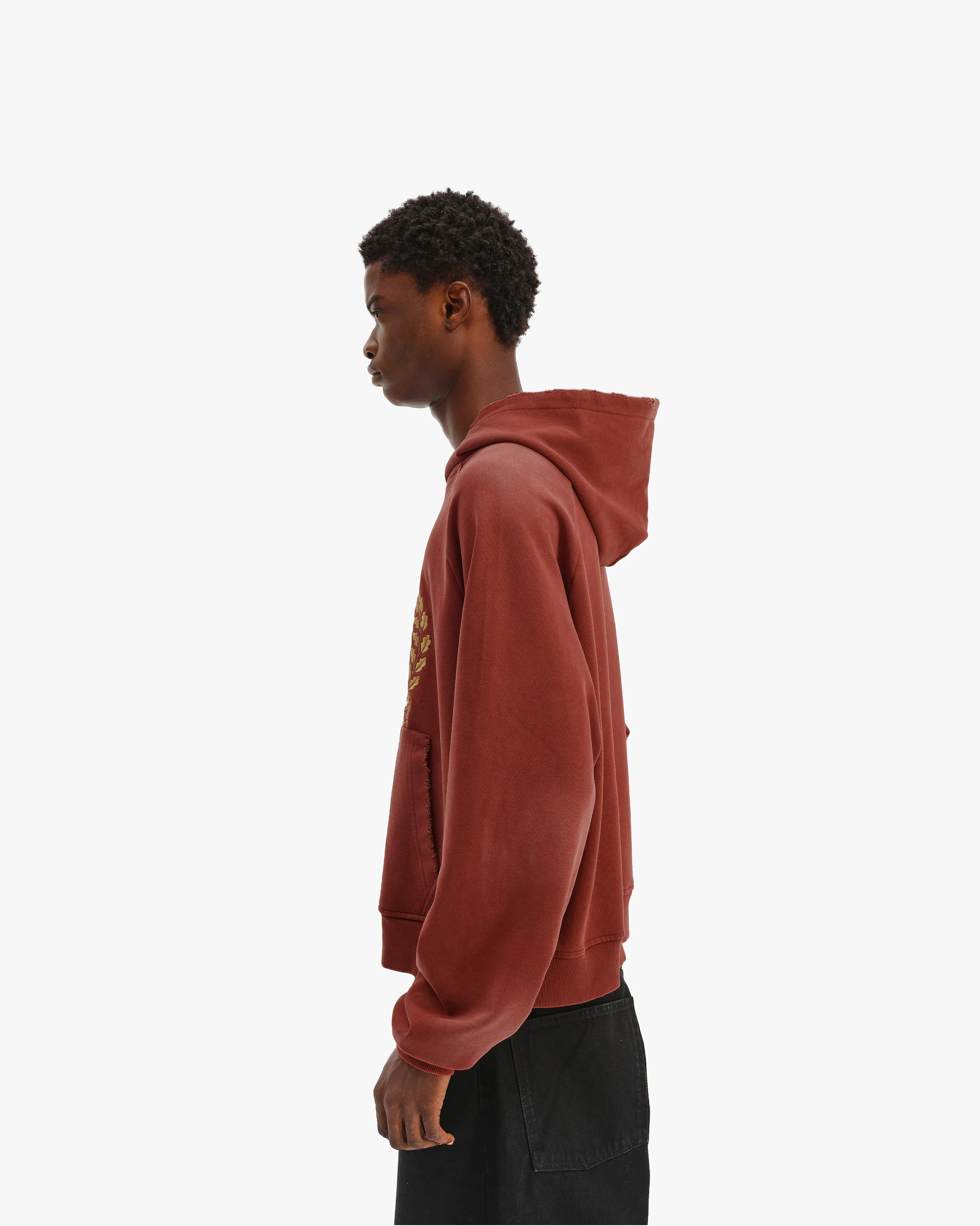 PASSPORT HOODIE WASHED RED sold by vicinity product image thumbnail 4