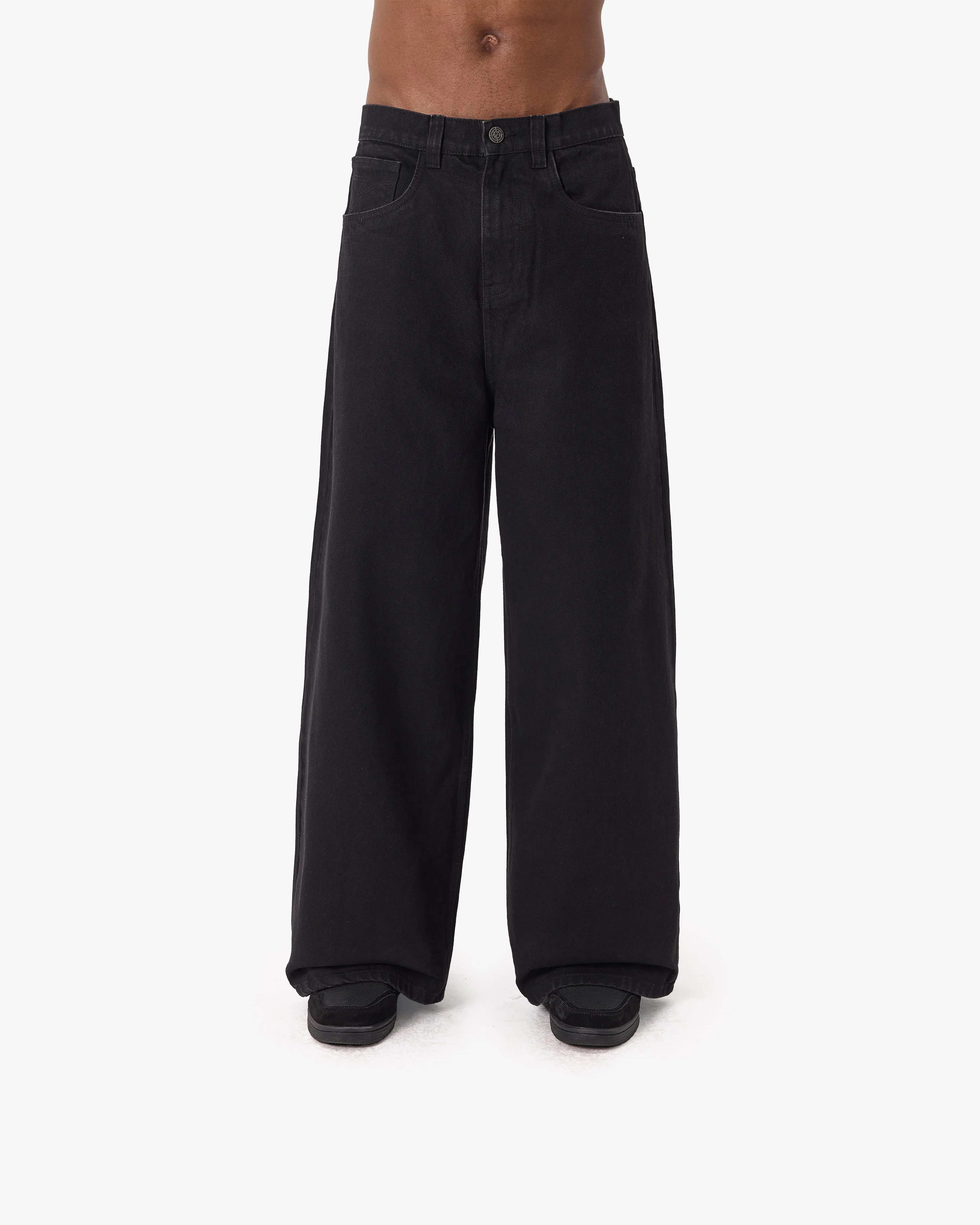 THE BAGGY DENIM PURE BLACK sold by vicinity product image thumbnail 3