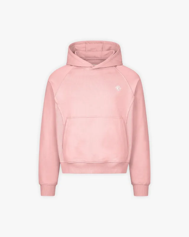 INSIDE OUT HOODIE PINK sold by vicinity