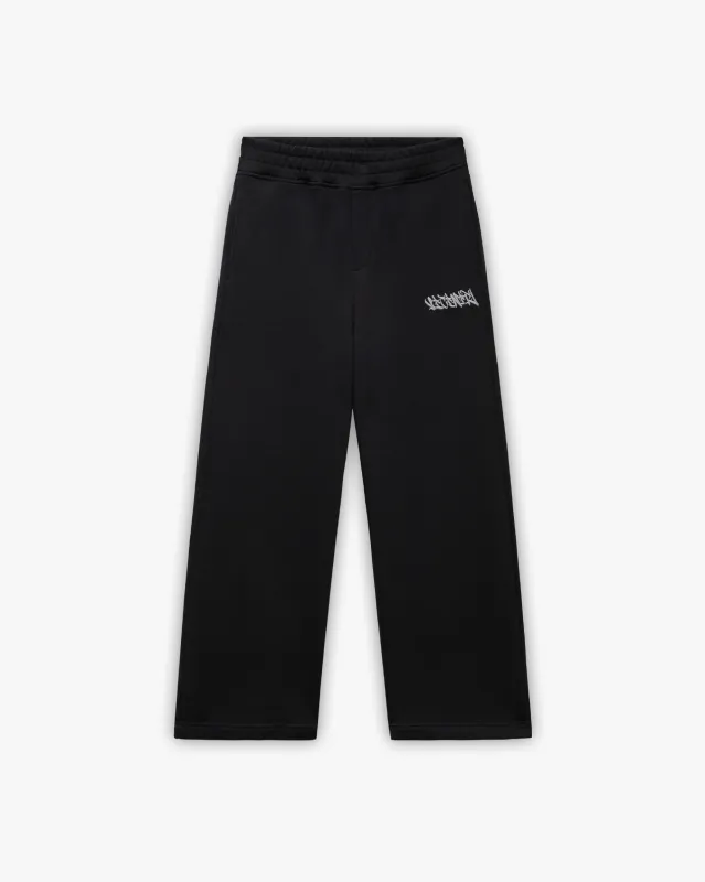 GRAFFITI JOGGER BLACK made by vicinity