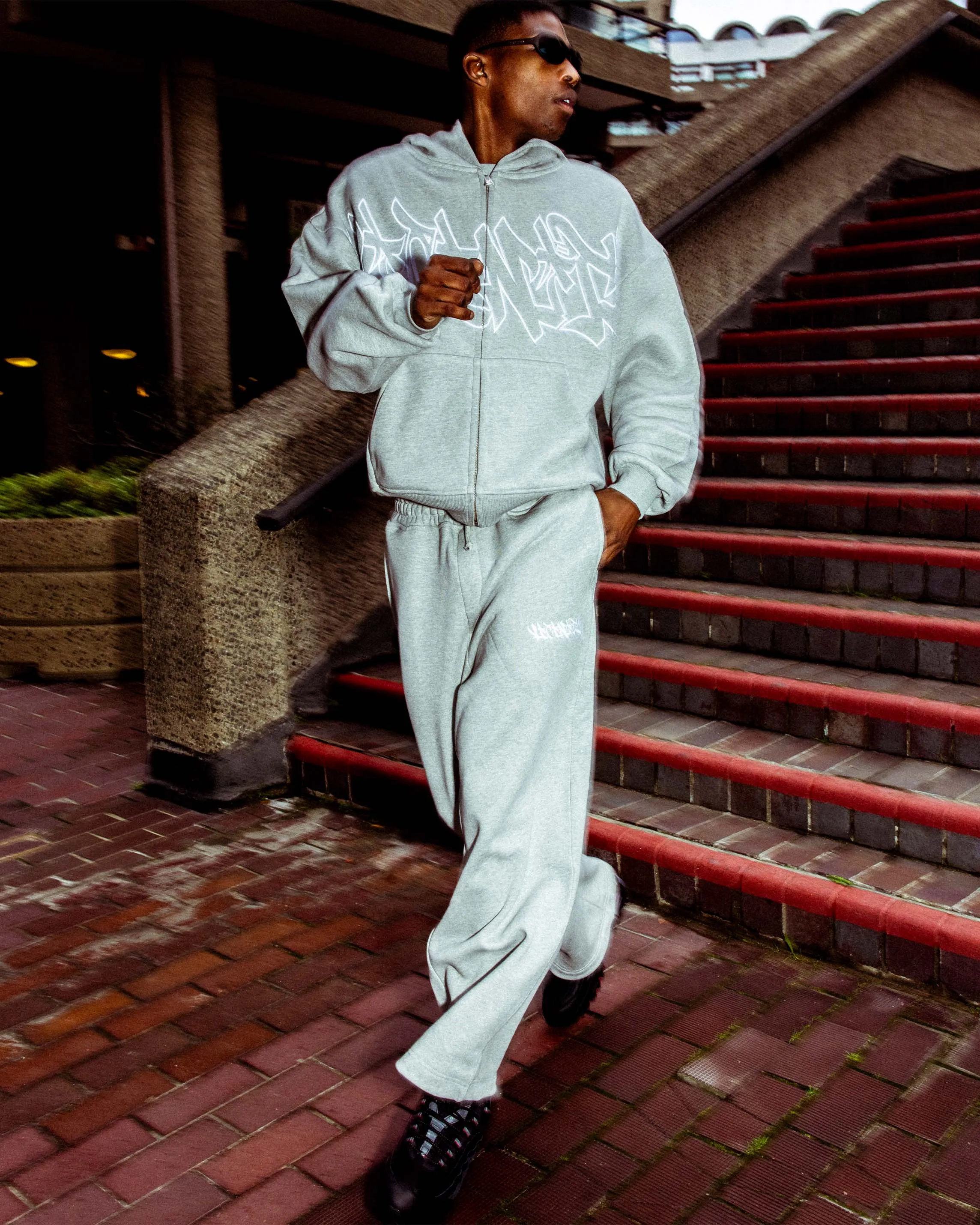 GRAFFITI JOGGER GREY MELANGE sold by vicinity product image thumbnail 2