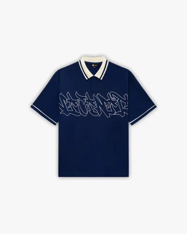 GRAFFITI POLO BLUE sold by vicinity