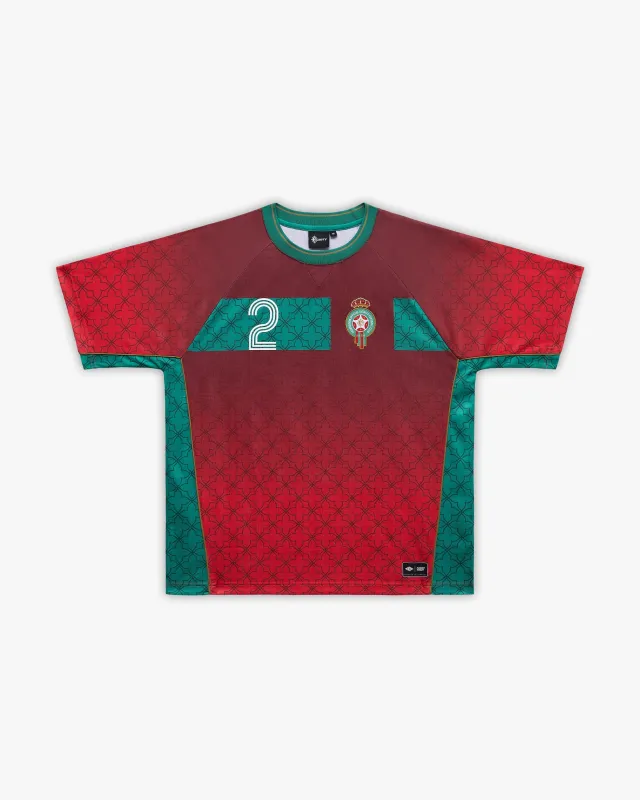 MOROCCO 26 JERSEY RED made by vicinity