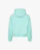 INSIDE OUT ZIP HOODIE TURQUOISE sold by vicinity