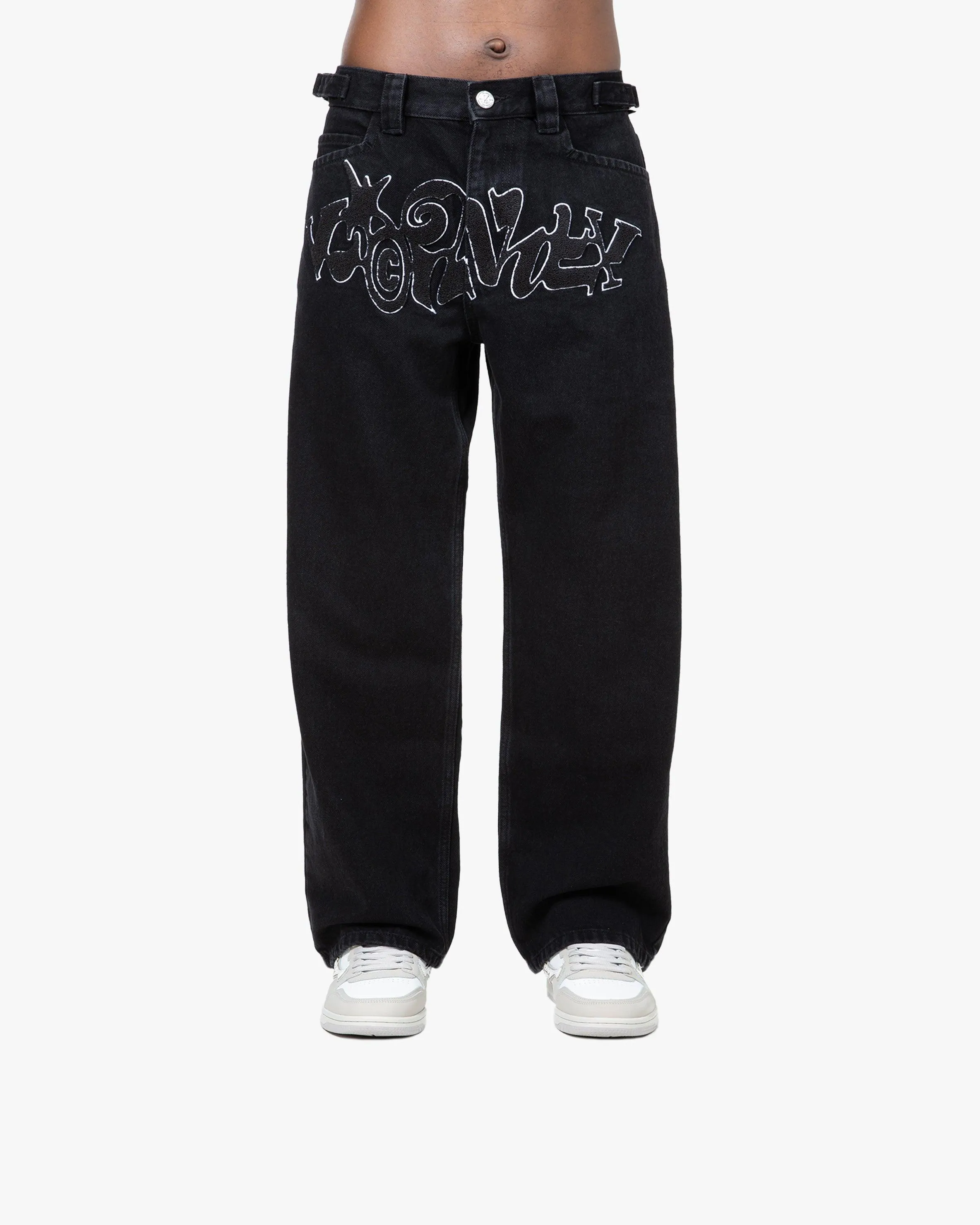 CHENILLE HAVOC DENIM BLACK / WHITE sold by vicinity product image thumbnail 5