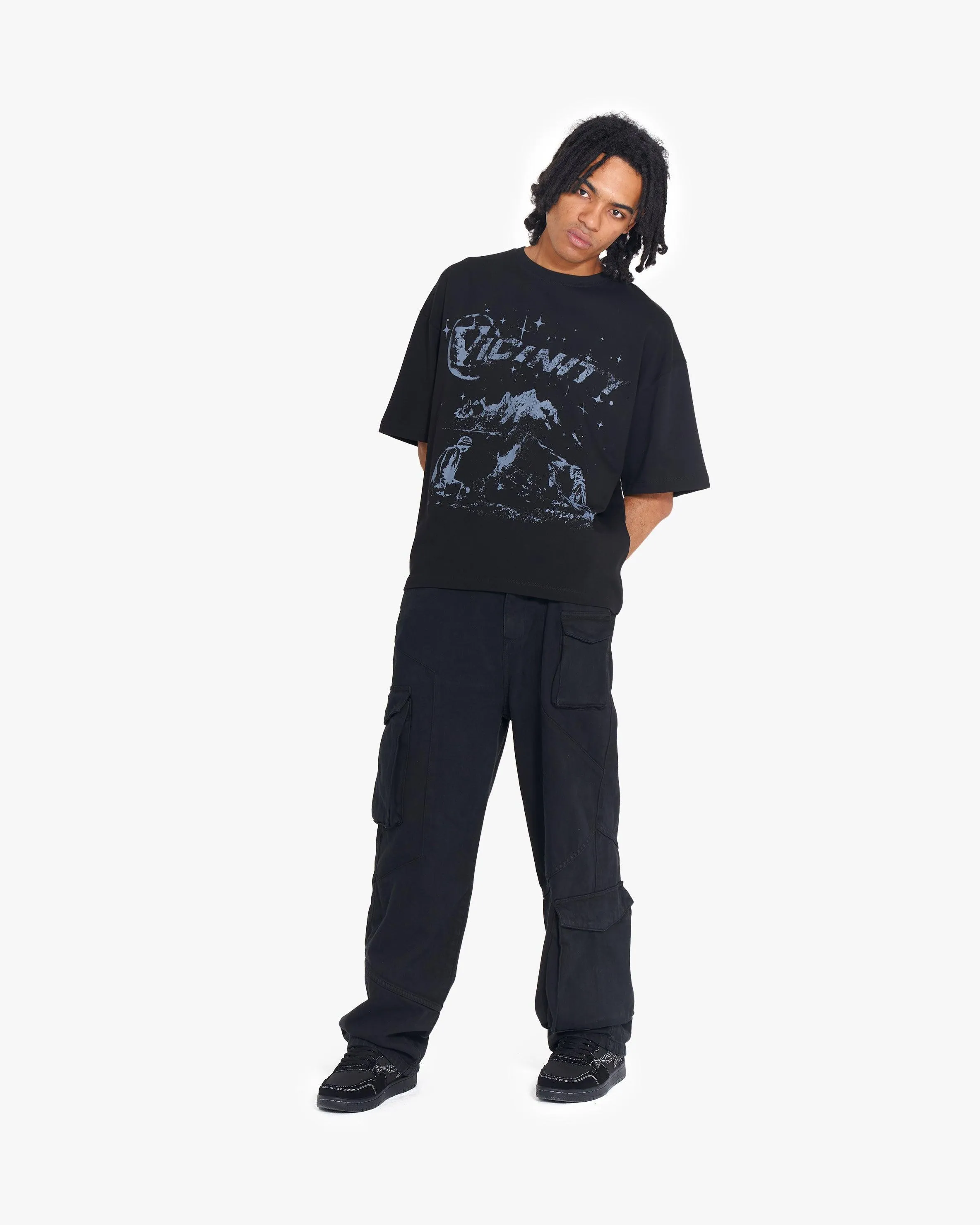 CAMPFIRE TEE BLACK sold by vicinity product image thumbnail 5