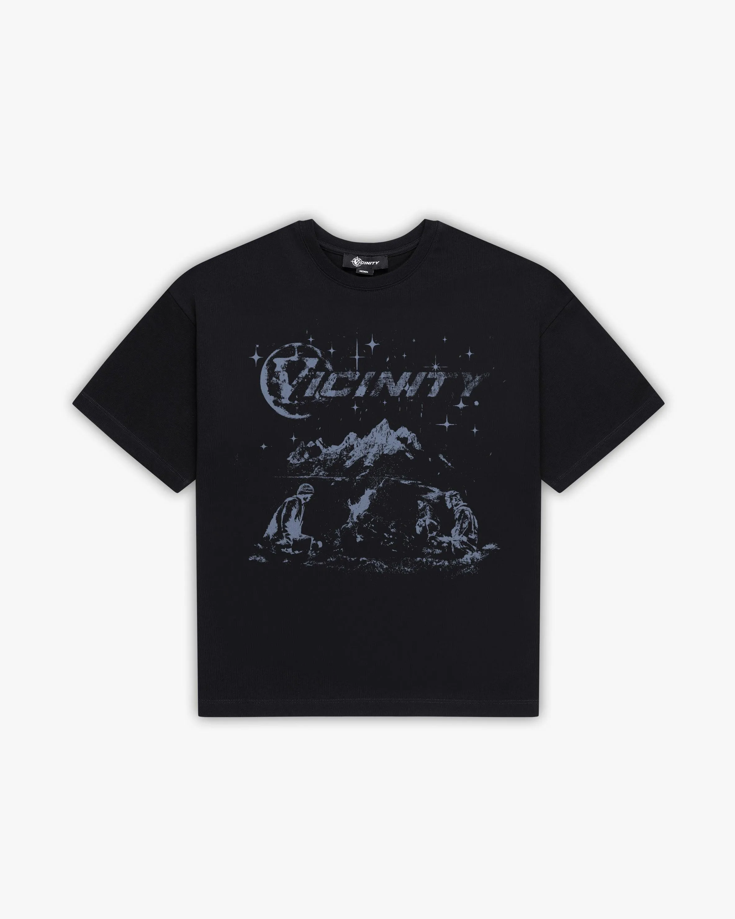 CAMPFIRE TEE BLACK sold by vicinity
