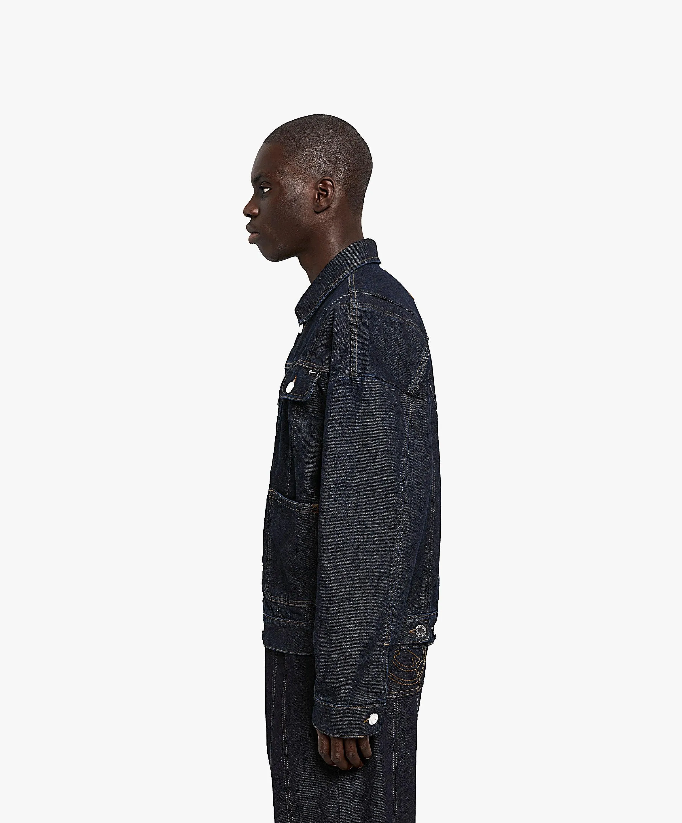 DENIM JACKET RAW sold by vicinity product image thumbnail 5