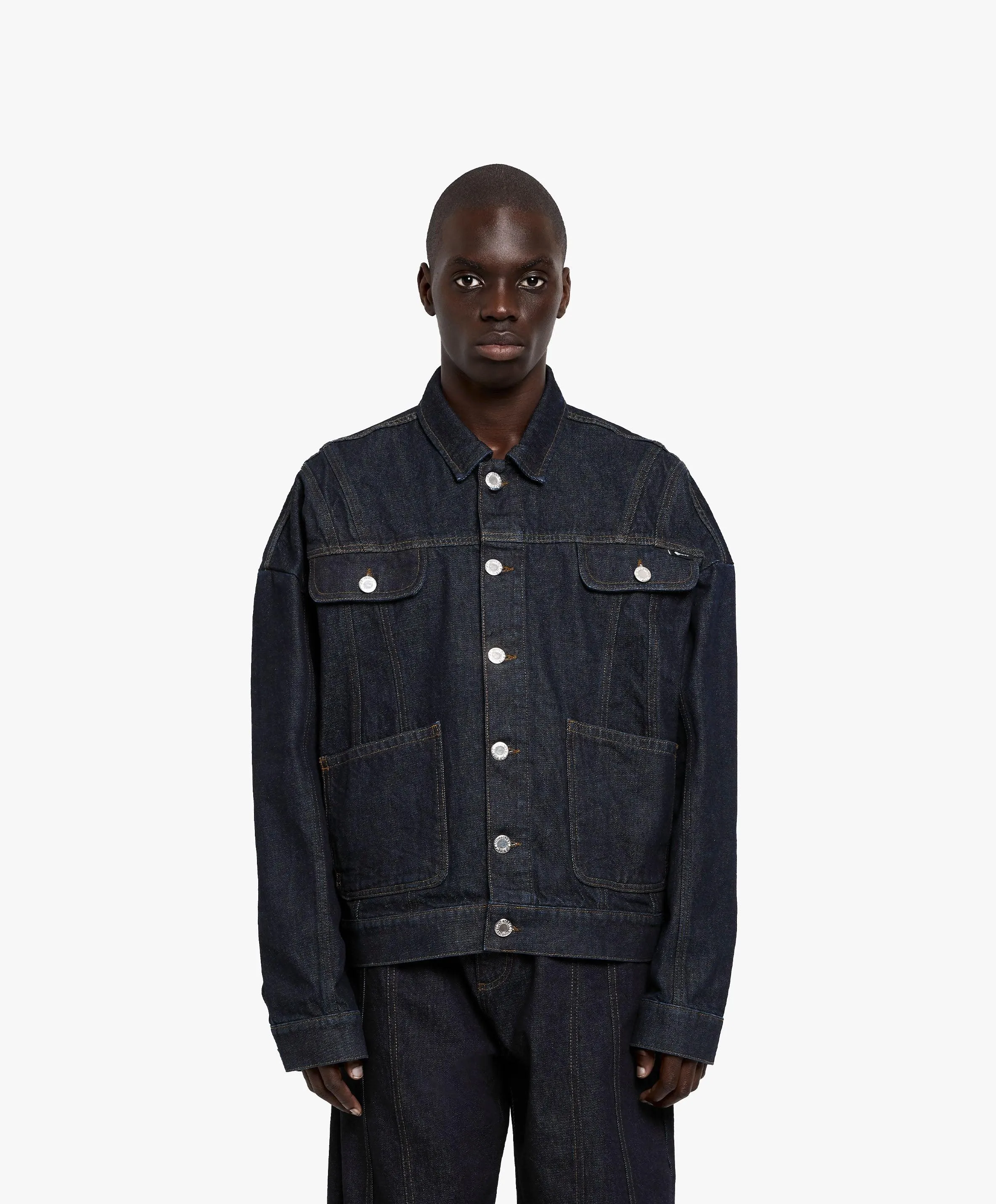 DENIM JACKET RAW sold by vicinity product image thumbnail 2