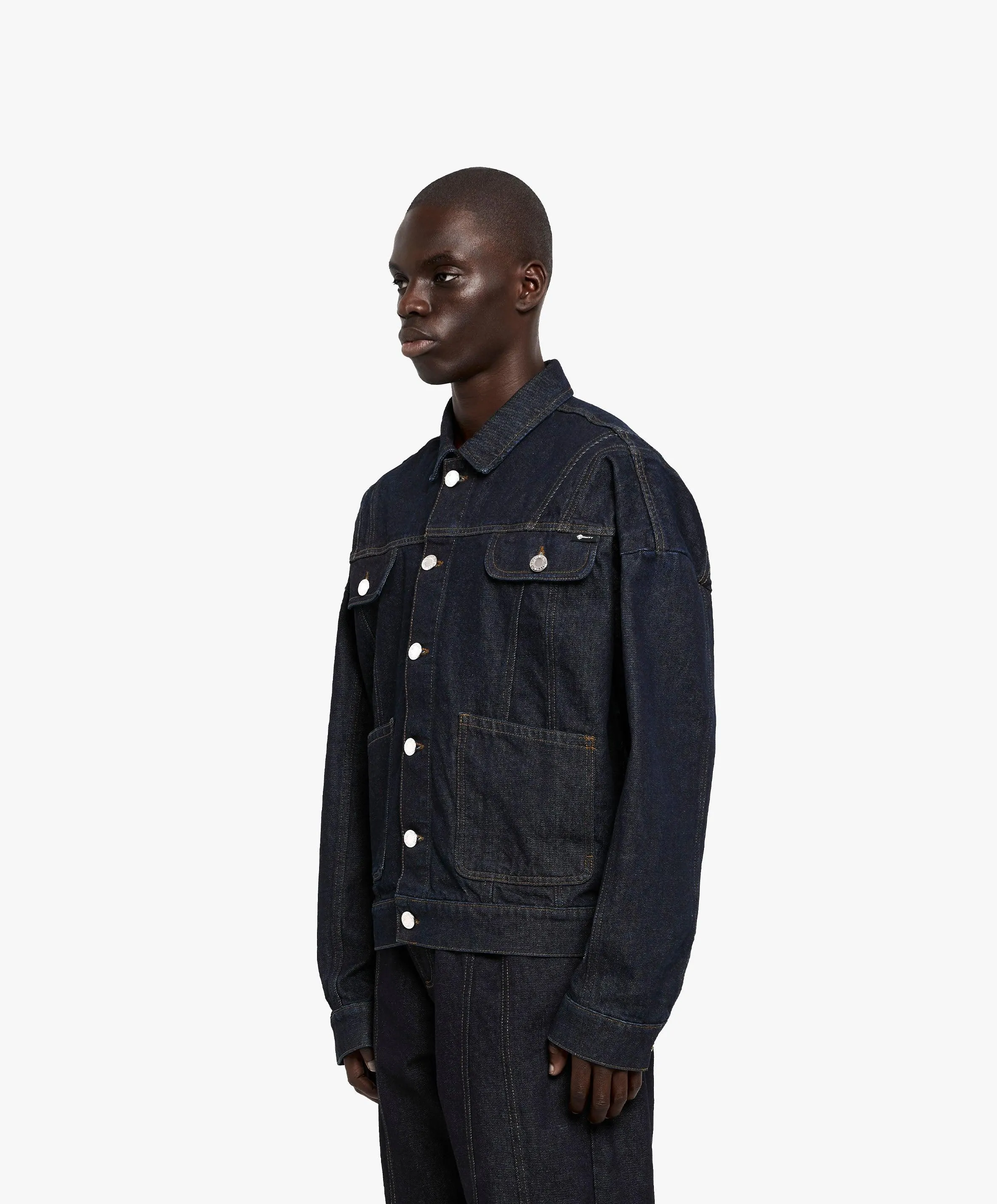 DENIM JACKET RAW sold by vicinity product image thumbnail 4