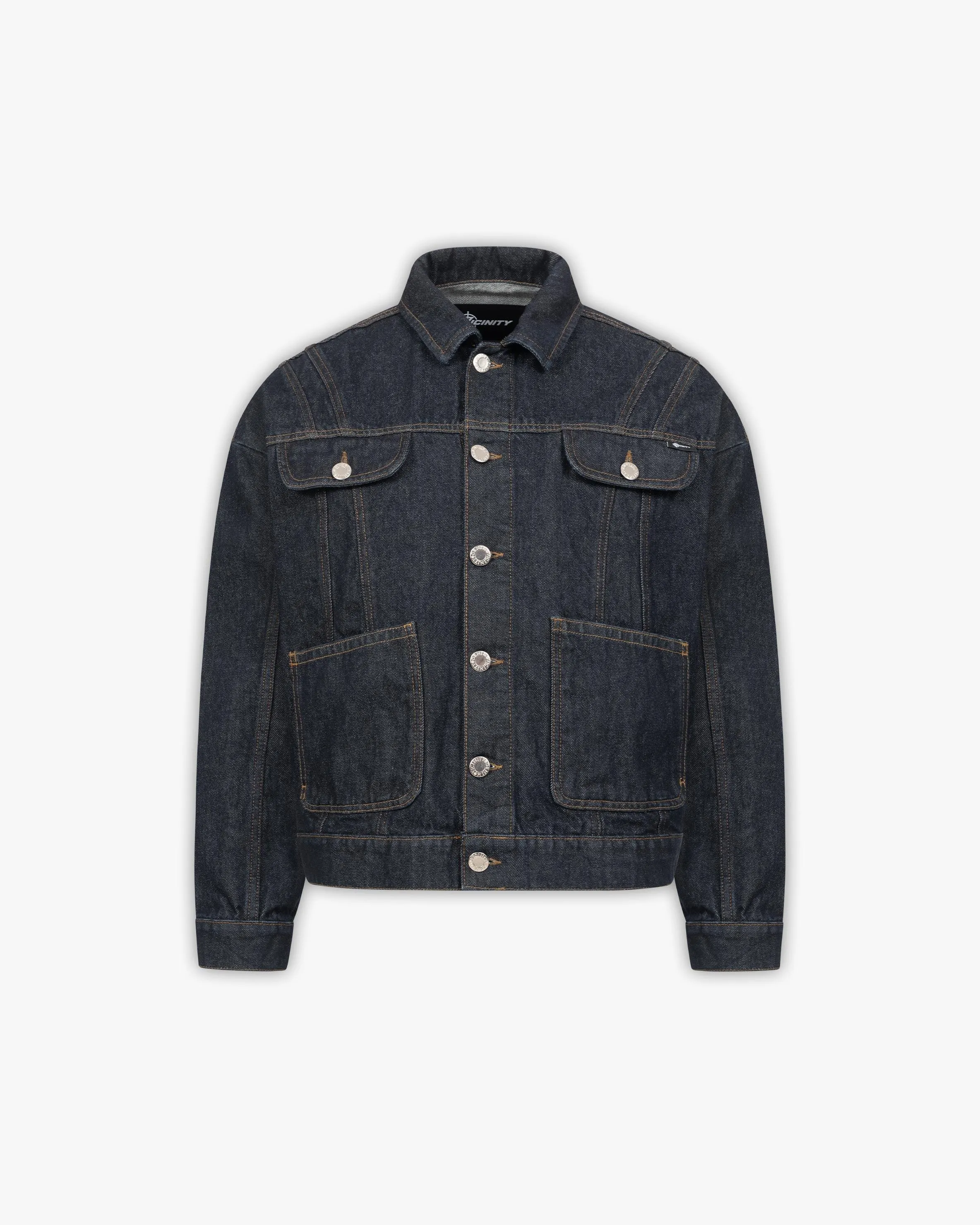 DENIM JACKET RAW sold by vicinity
