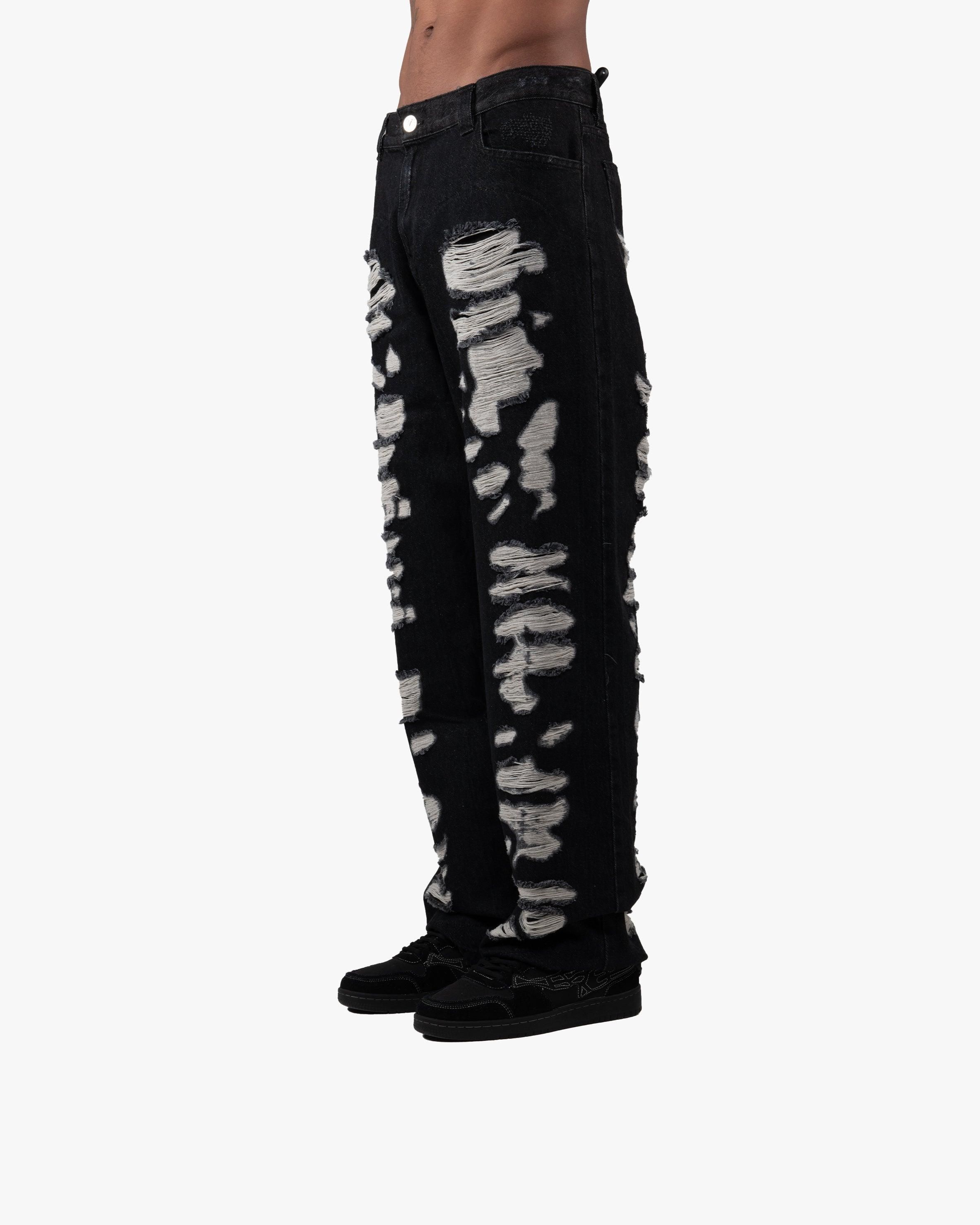 DISTRESSED DENIM BLACK sold by vicinity product image thumbnail 4