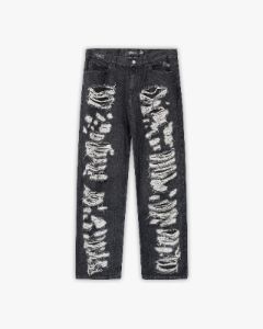 DISTRESSED DENIM BLACK sold by vicinity
