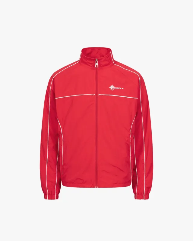TRACK JACKET RED sold by vicinity